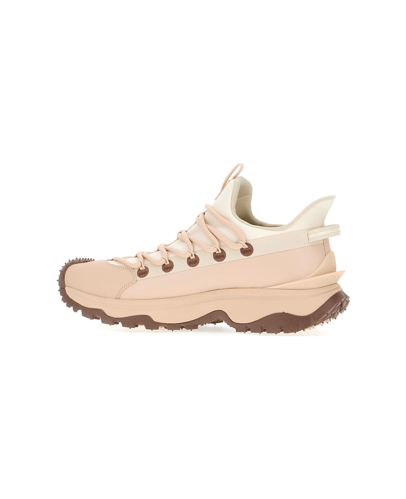 Moncler Two-tone Tech Fabric Trailgrip Lite 2 Sneakers - PINK