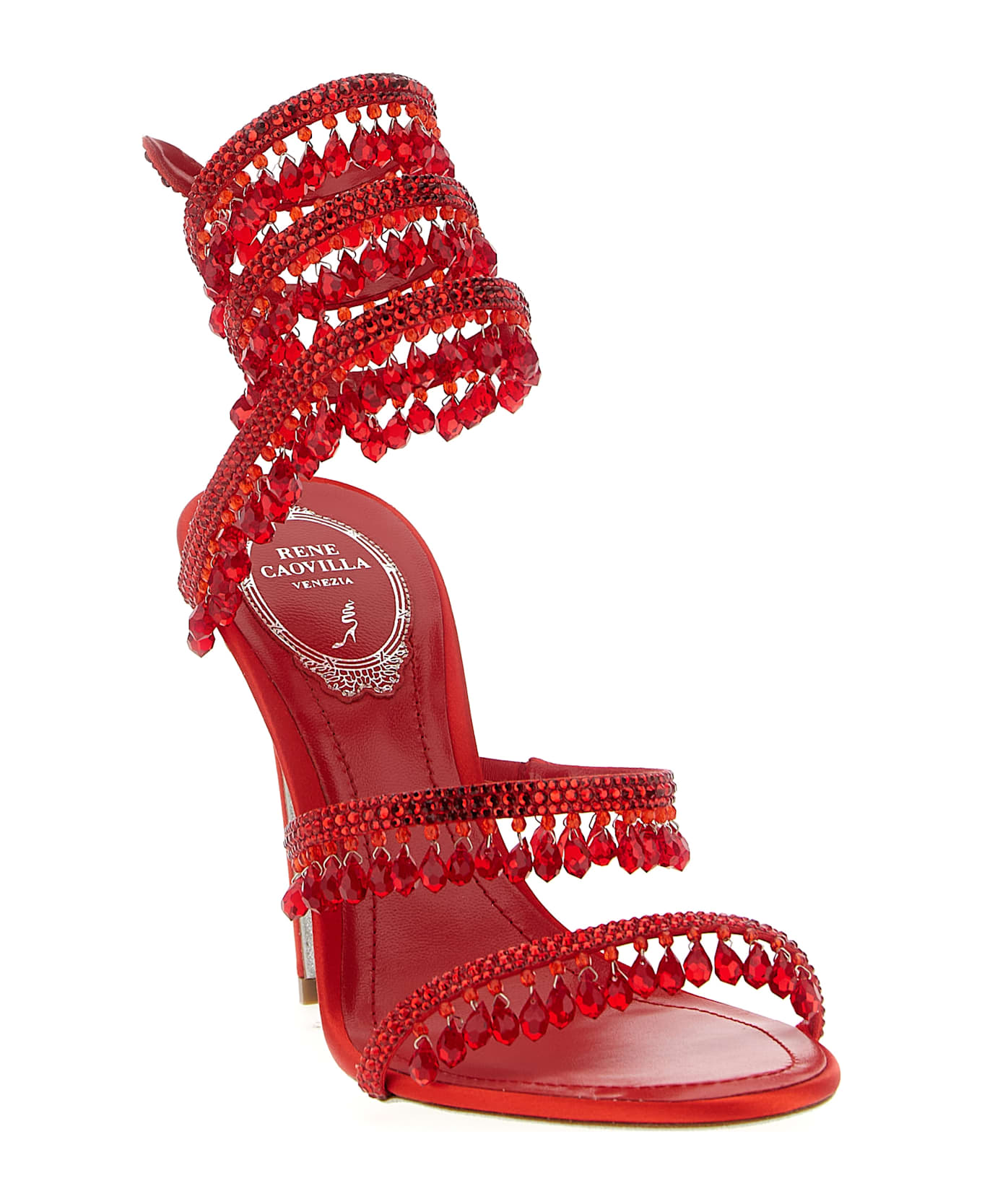 René Caovilla 
chandelier
 Sandals - Red