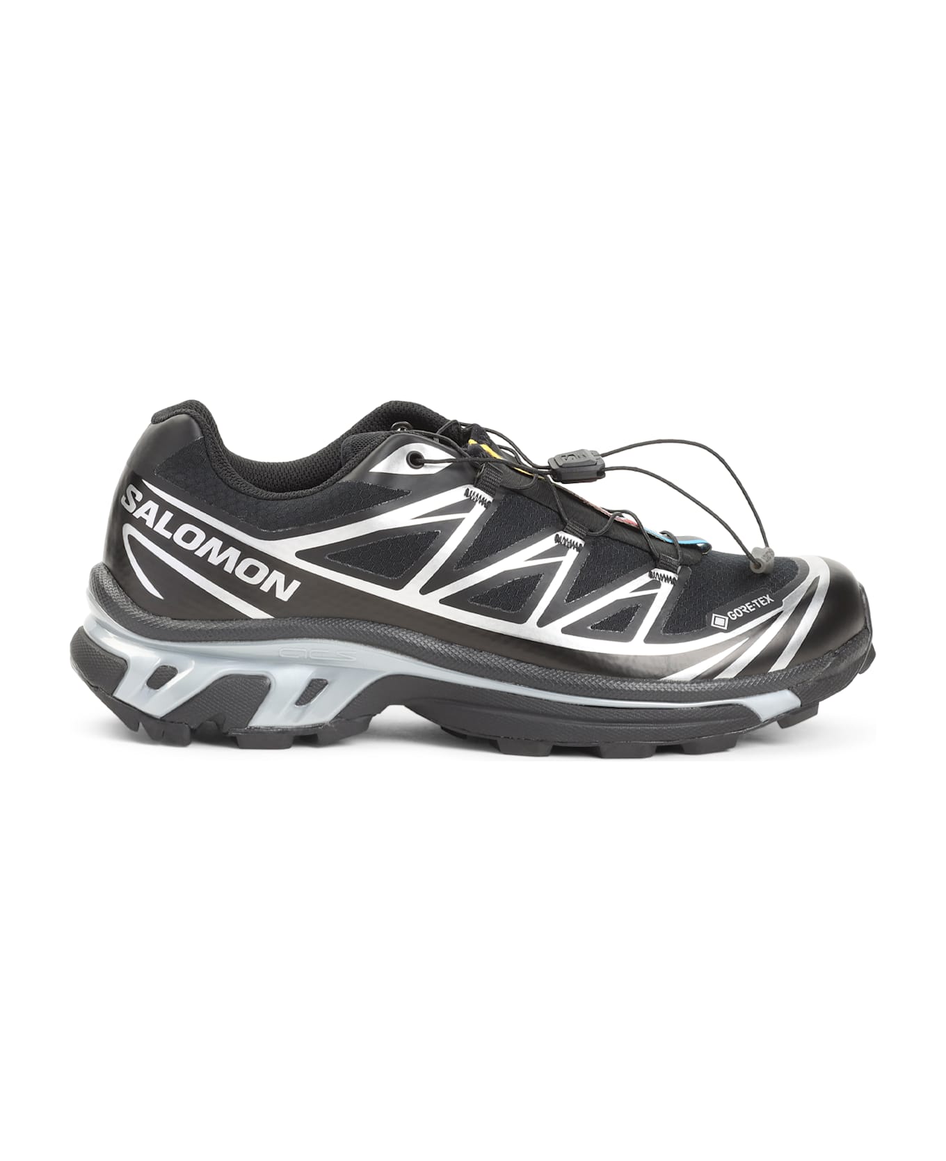 Salomon Xt-6 Gtx Sneakers - Black Black Ftw Silver