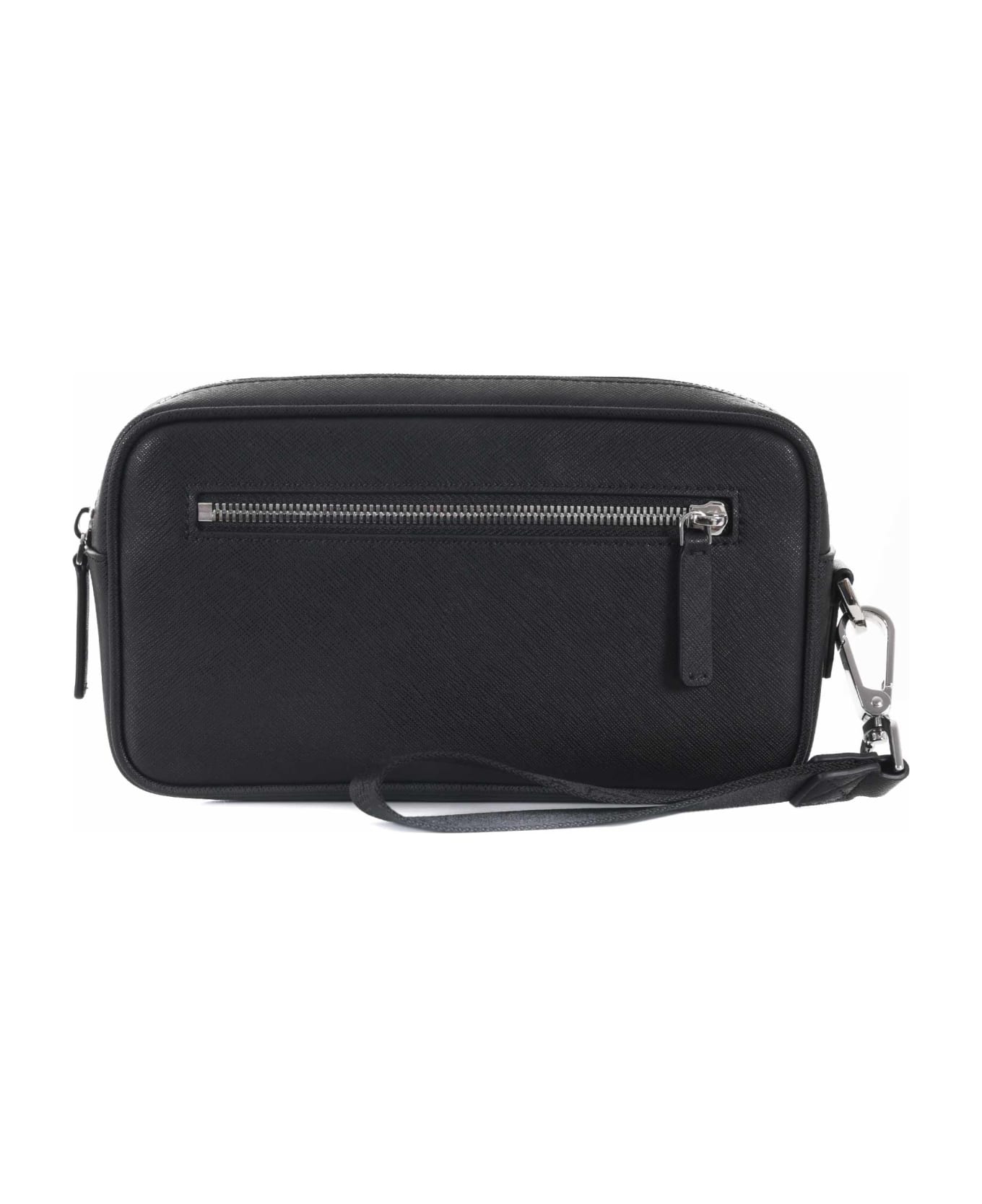Emporio Armani Sustainability Collection Handbag - Black トラベルバッグ