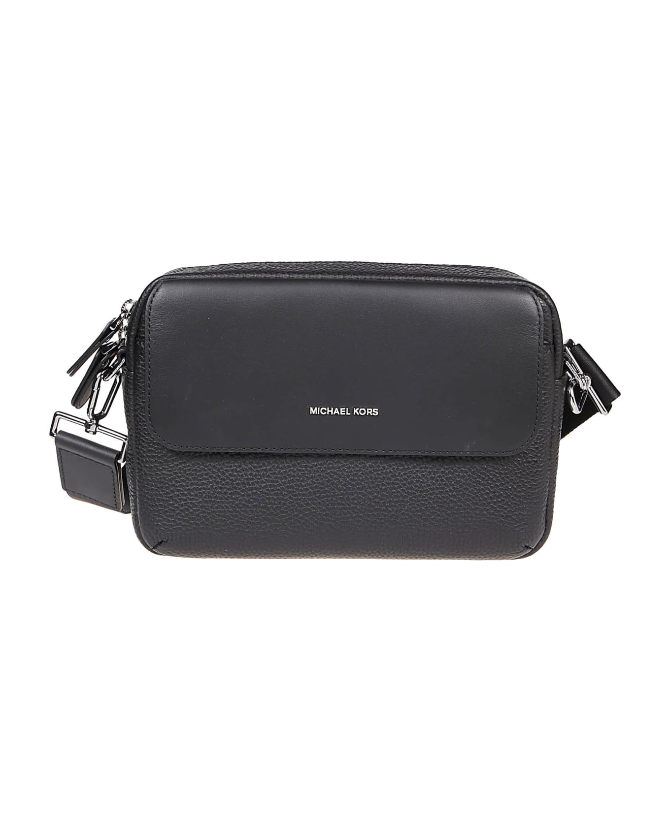 Michael Kors Hudson Utility Crossbody - Black