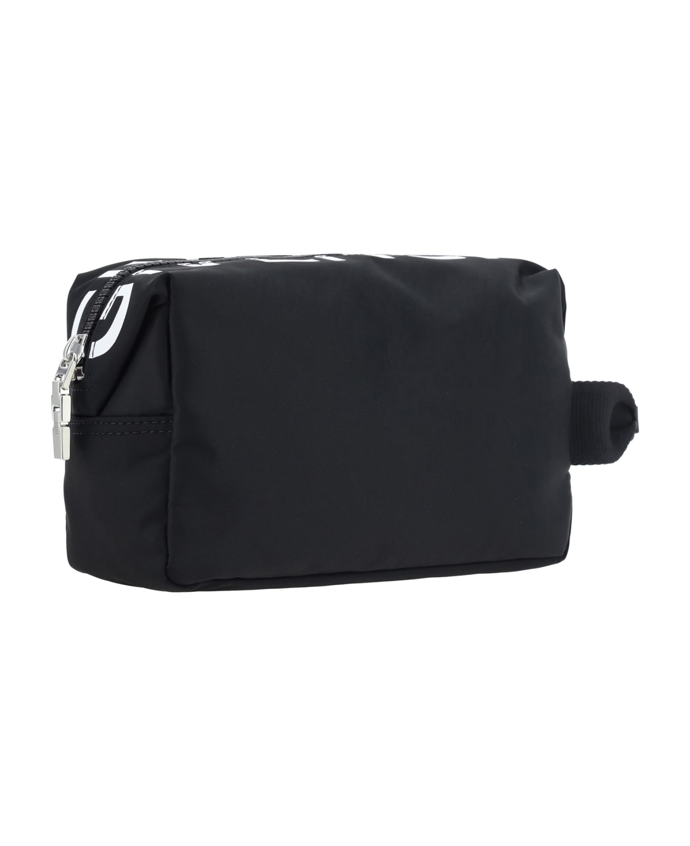 Givenchy Clutch With Contrasting Logo Print - Black
