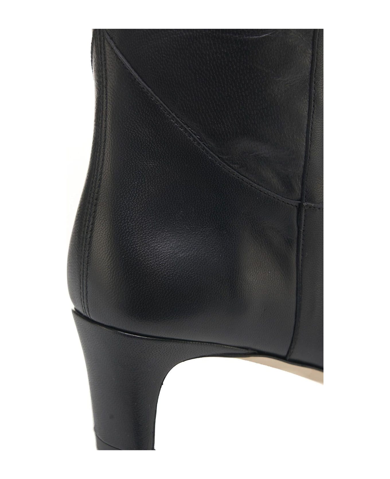 STAUD Western Wally Knee-high Boots - Black