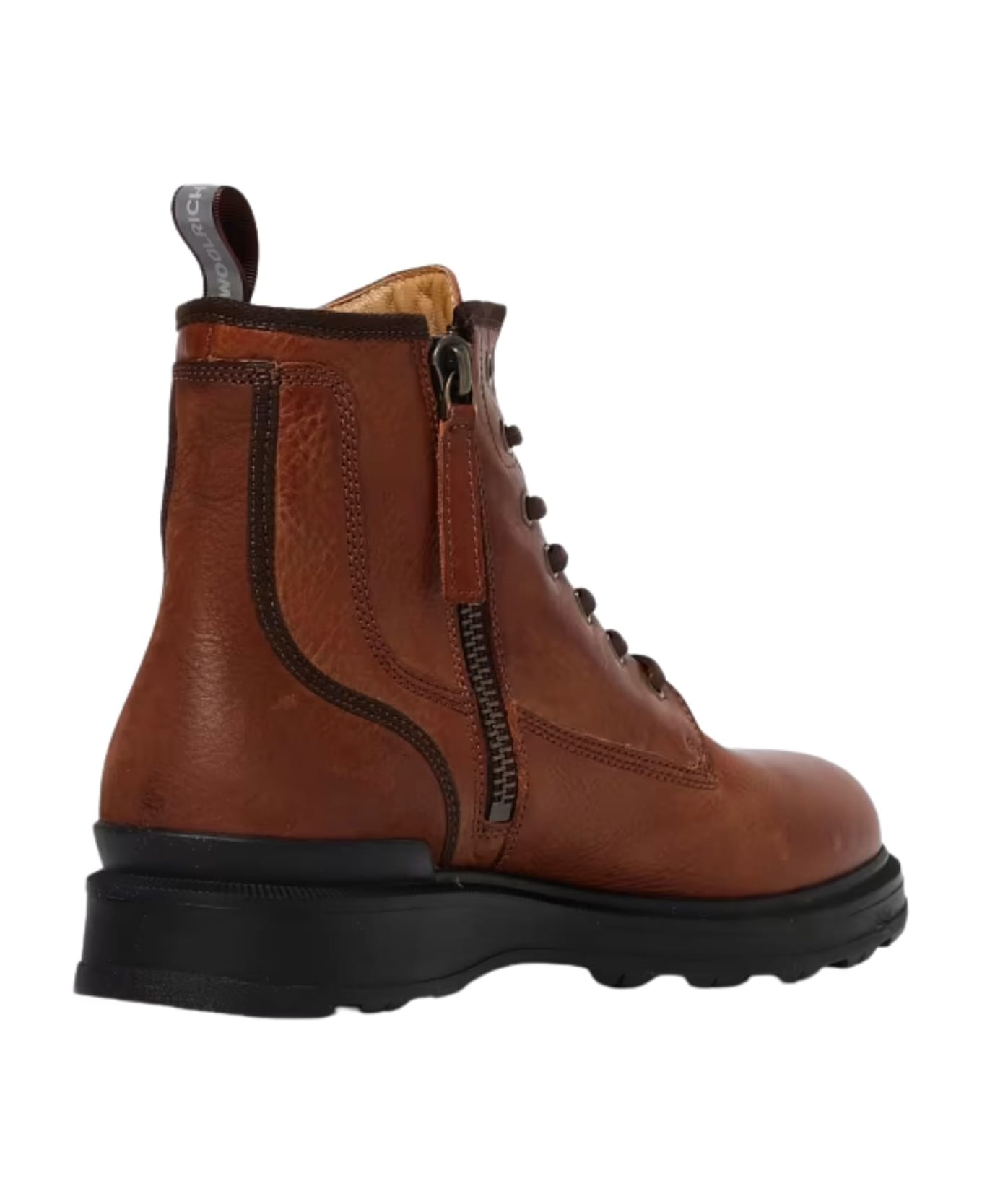 Woolrich Leather Boot - Brown