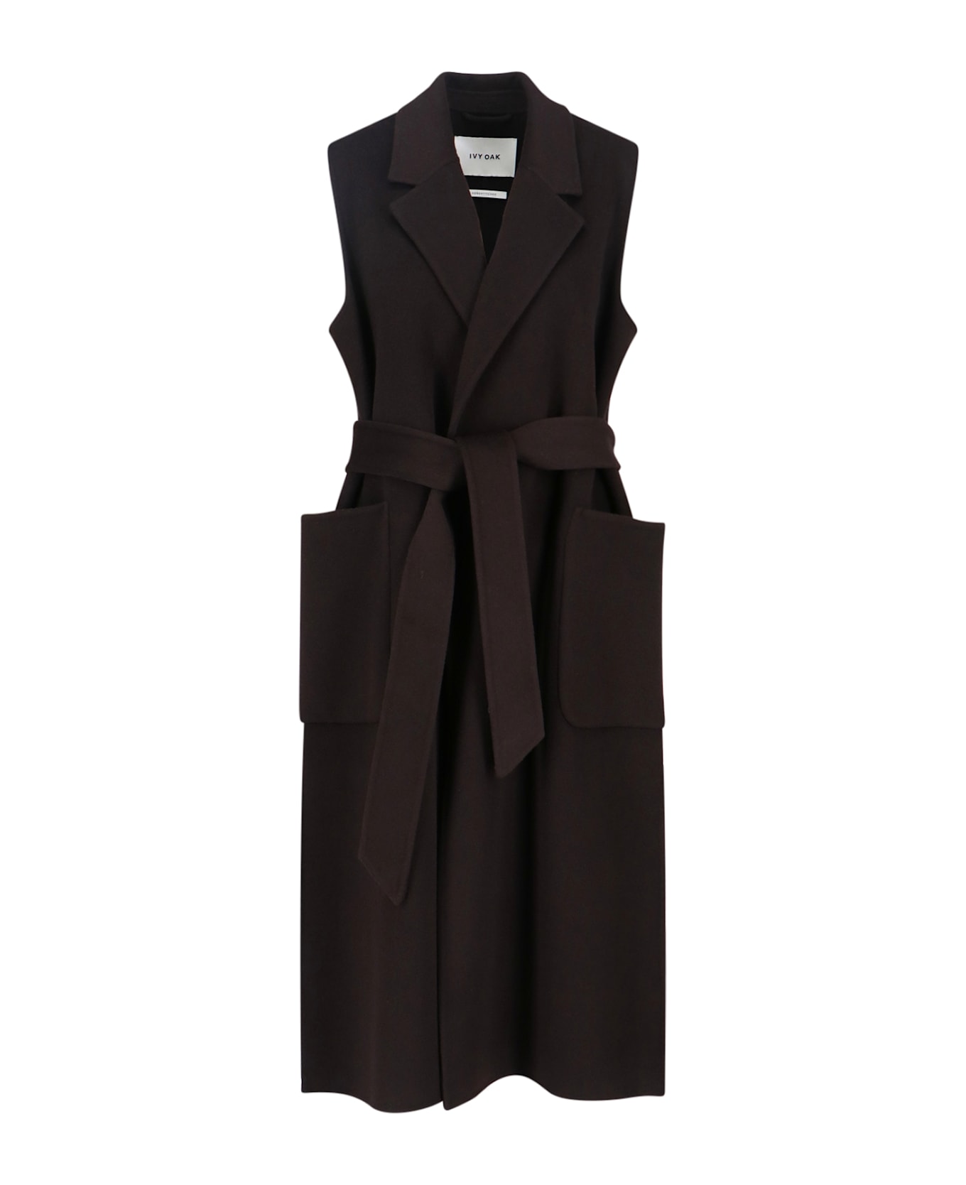 Ivy Oak 
clarissa
 Vest Coat - Brown