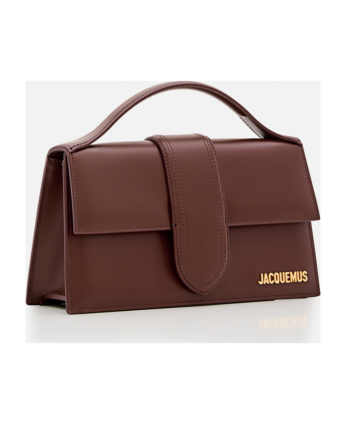 Jacquemus Le Grand Bambino Leather Shoulder Bag - Brown ショルダーバッグ