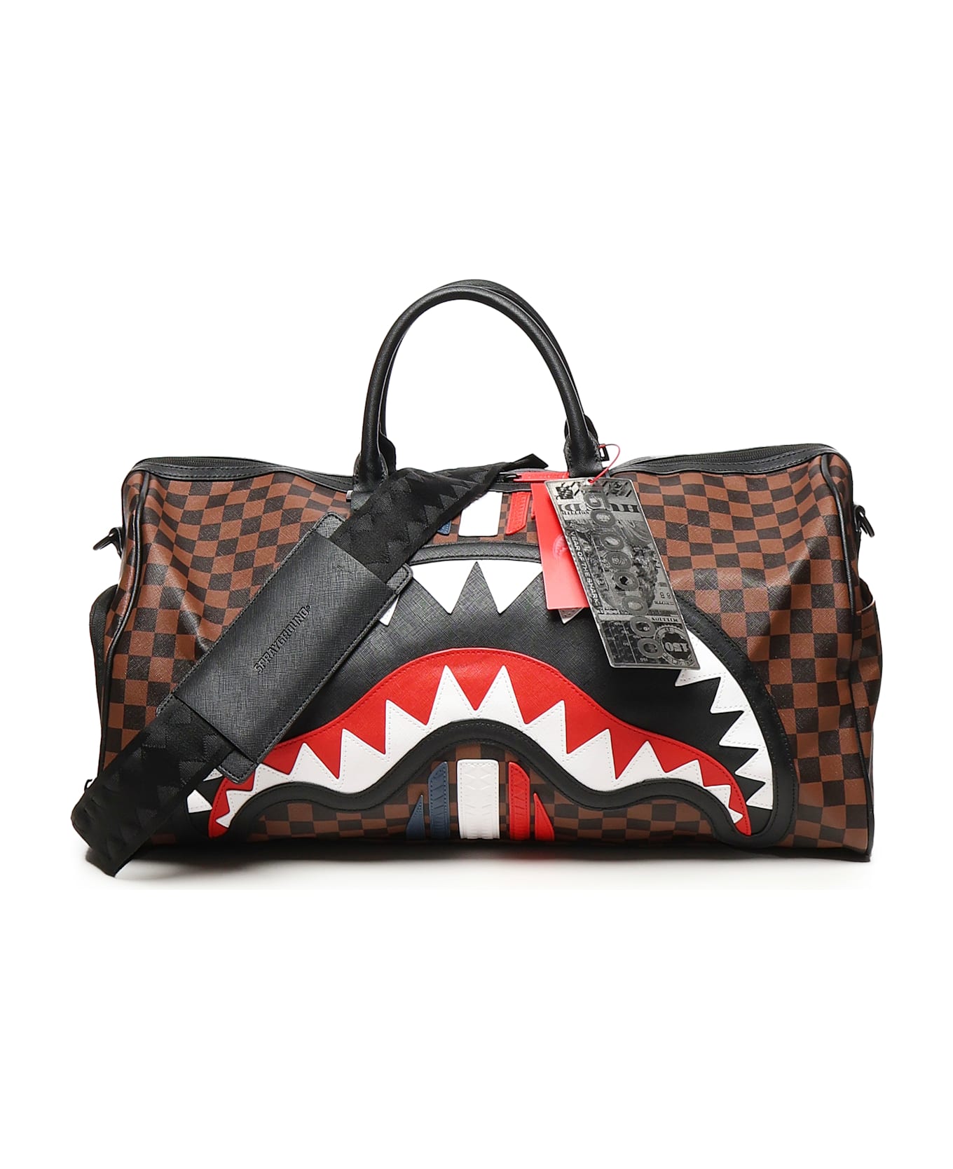 Sprayground Machine Francaise Travel Bag - Brown