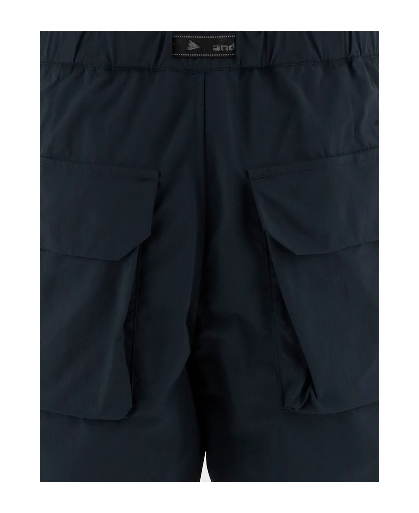 And Wander Pants With Belt - Blue