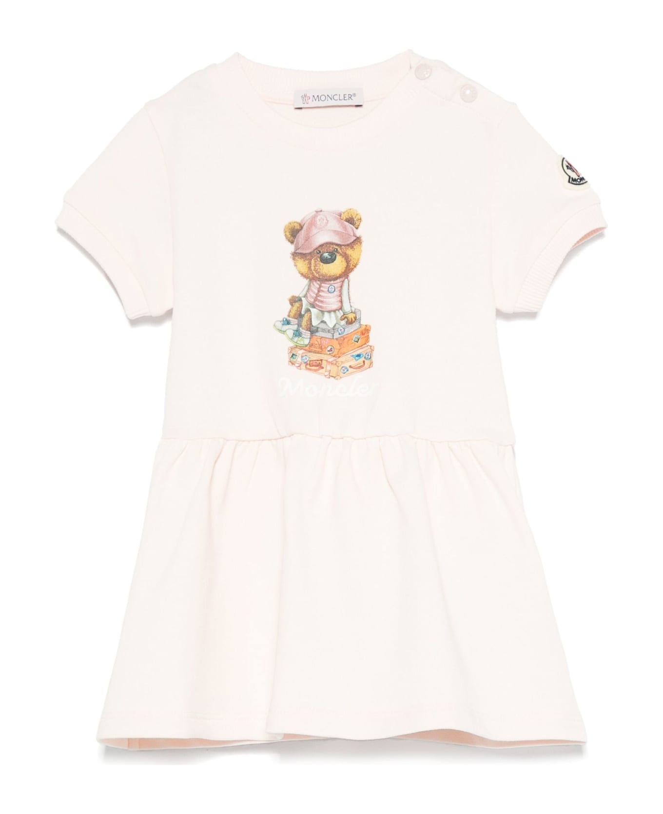 Moncler Kids Dresses Pink - Pink