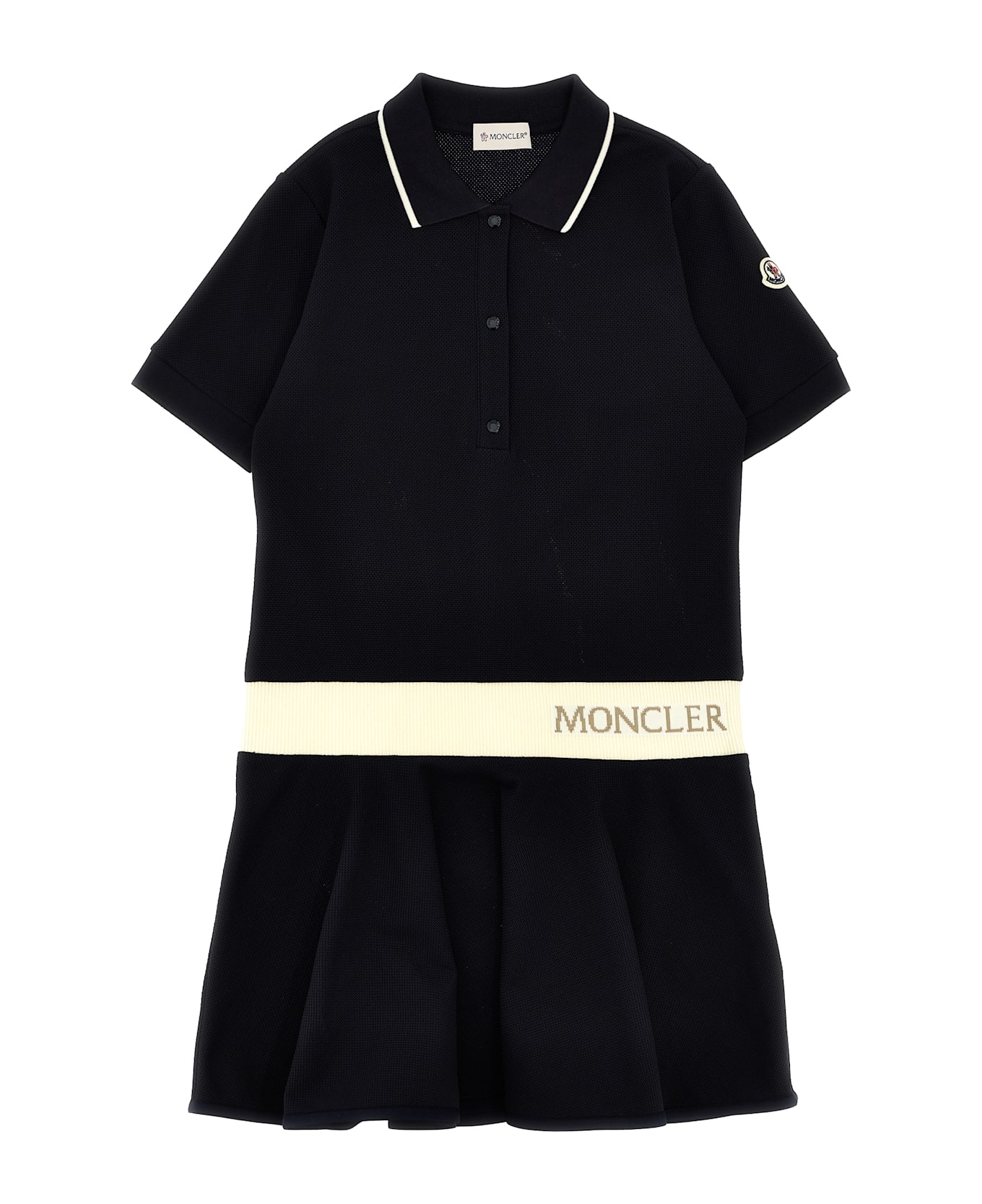 Moncler Piqué Dress - Blue