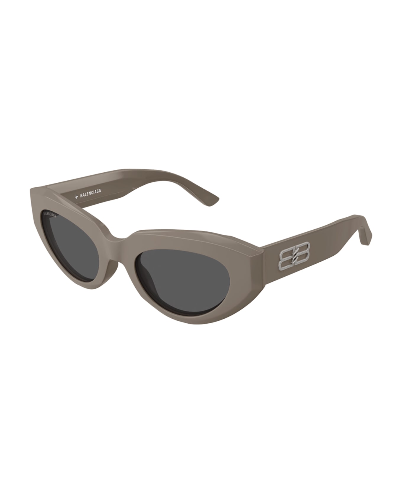 Balenciaga Eyewear BB0236S Sunglasses - Brown Brown Grey サングラス