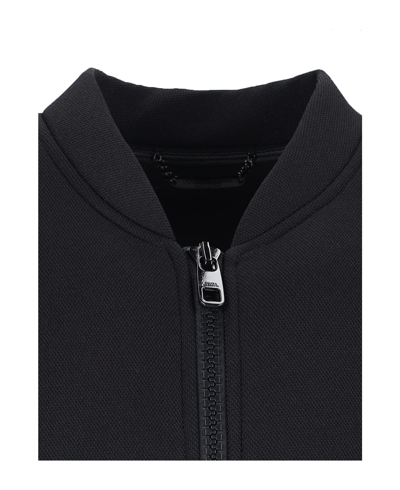 Dolce & Gabbana Logo Tech Jacket - Black