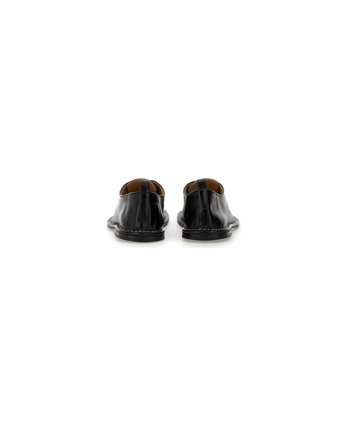 Ami Alexandre Mattiussi Moccasin One Cut - BLACK