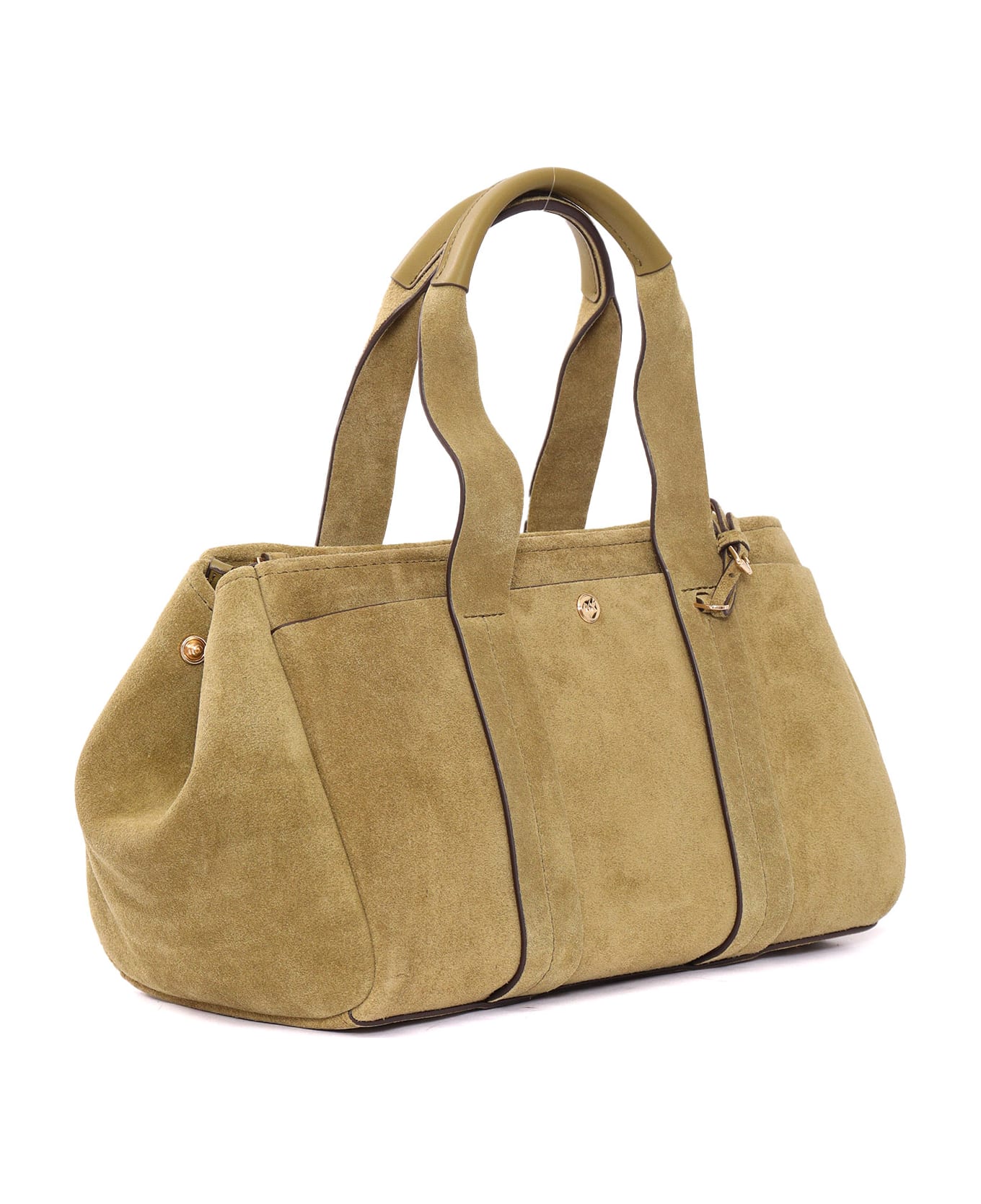 Michael Kors Sm Ew Satchel - GREEN