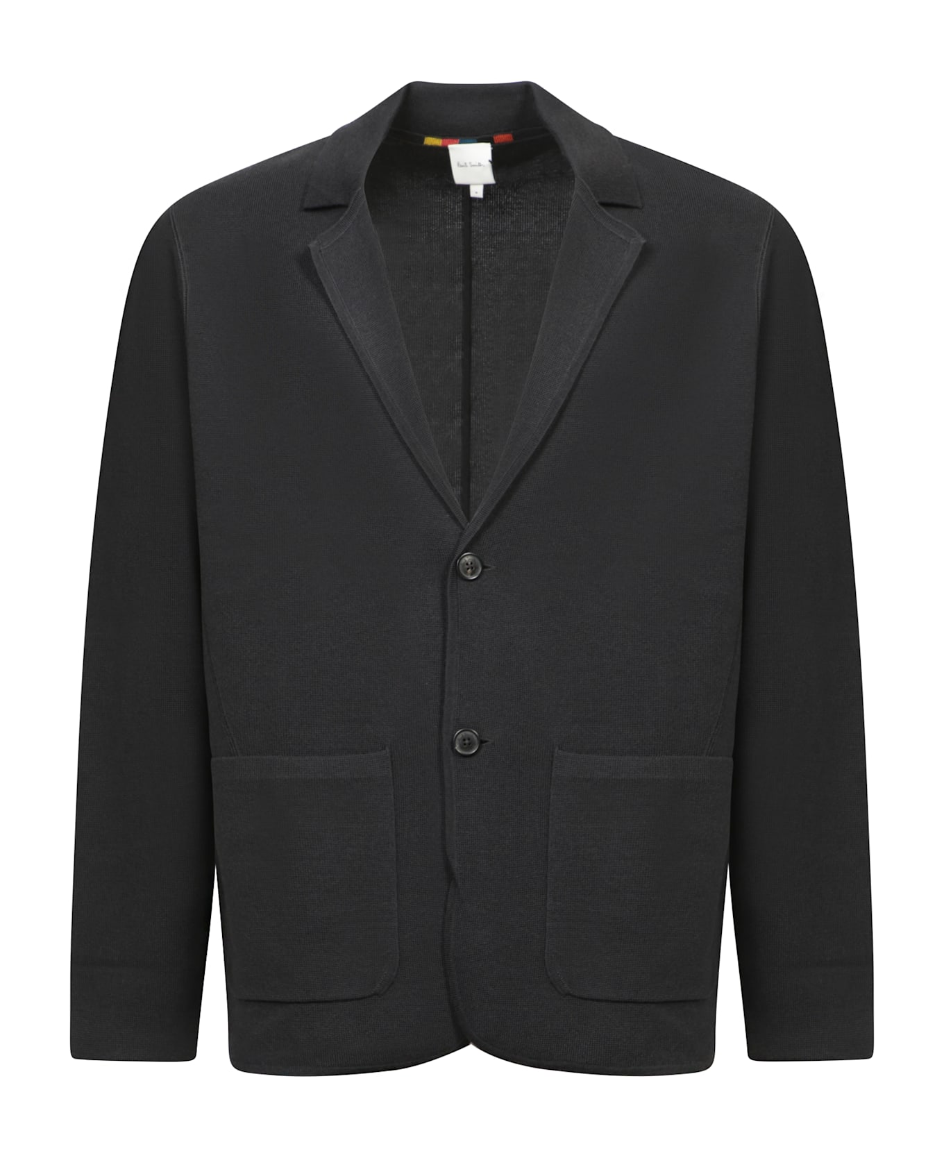 Paul Smith Blue Wool Cardigan Jacket - Blue