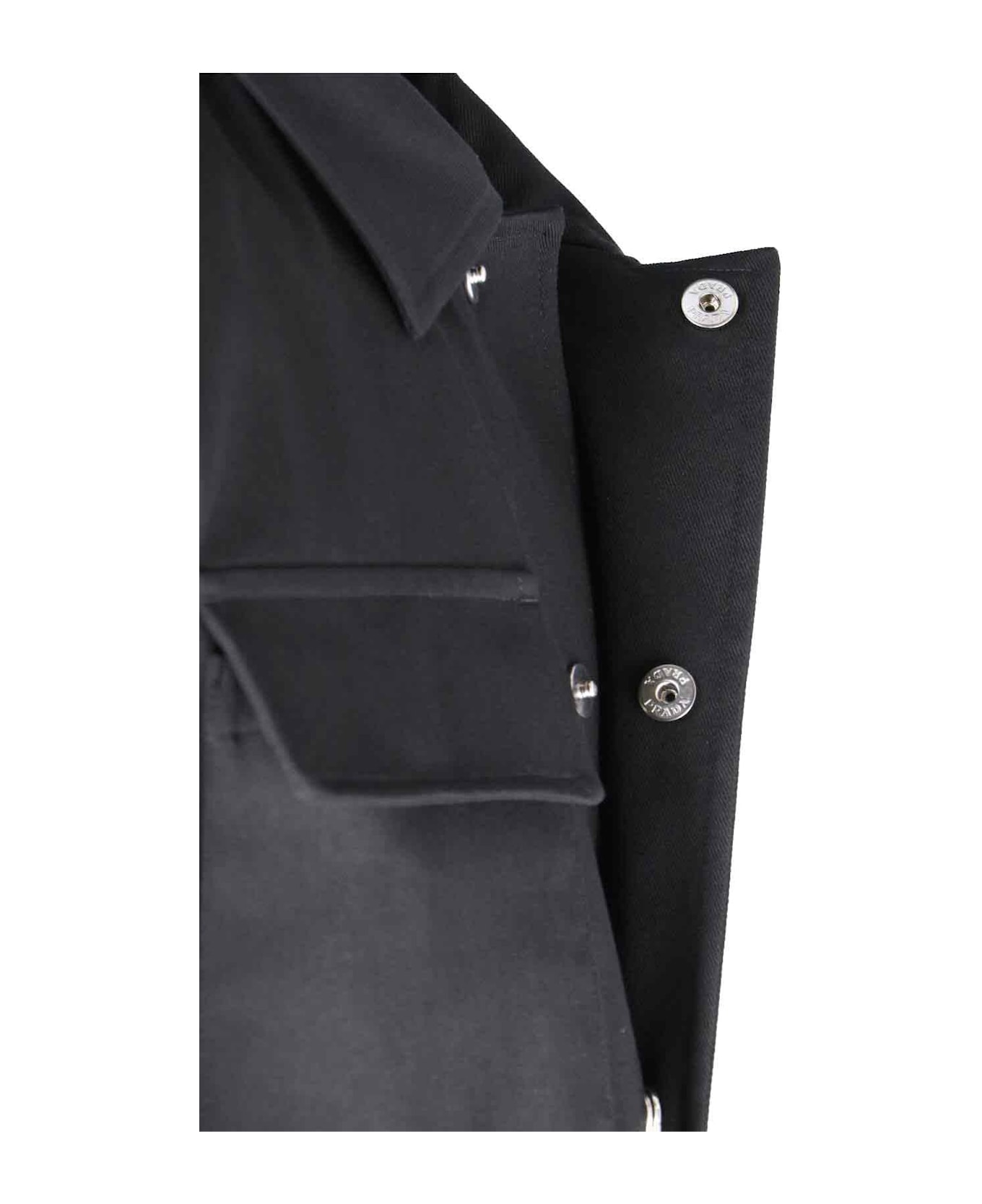 Prada Logo Jacket - Nero