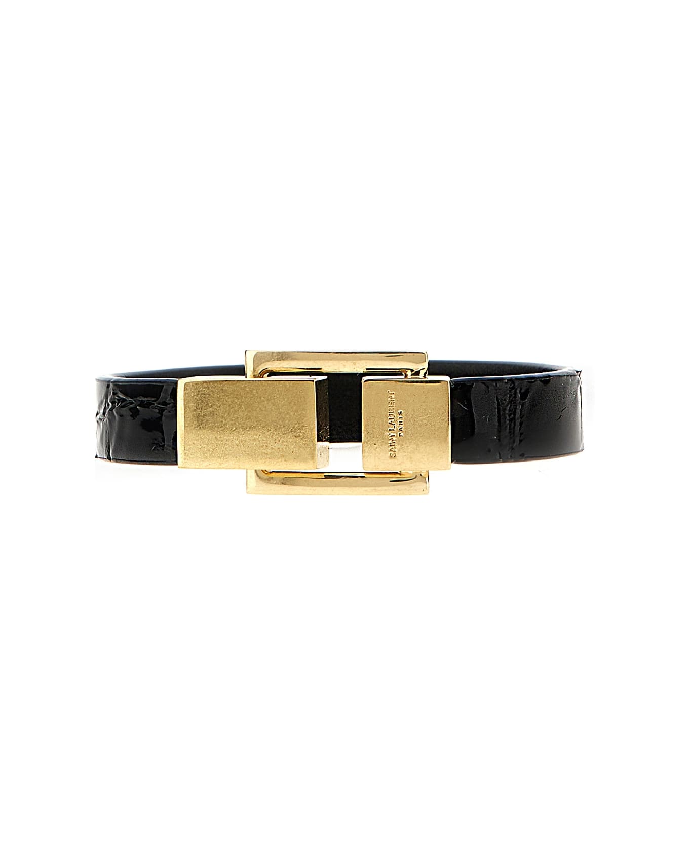 Saint Laurent 'le Carré' Bracelet - Black  