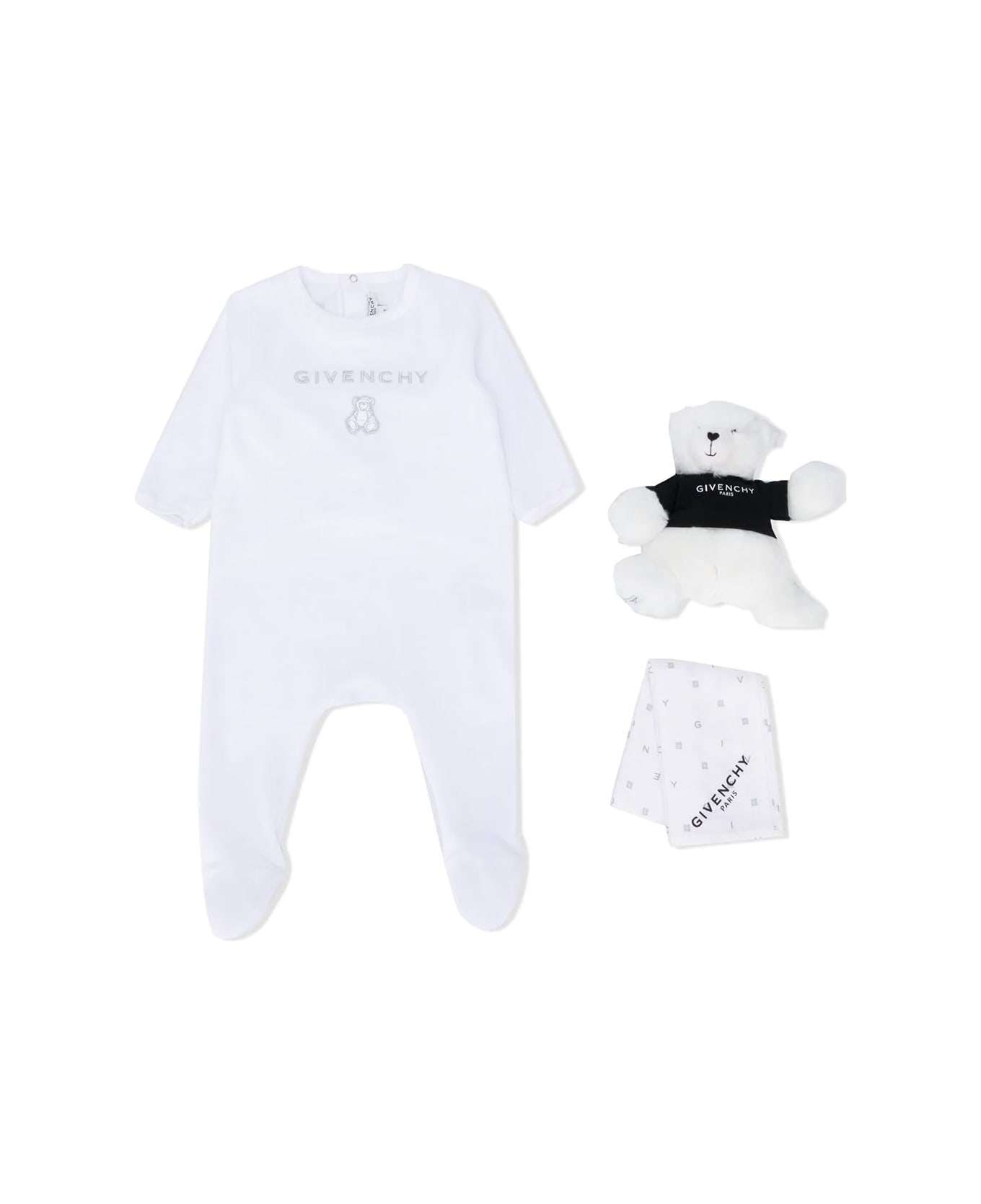 Givenchy Cotton Romper - White アクセサリー＆ギフト