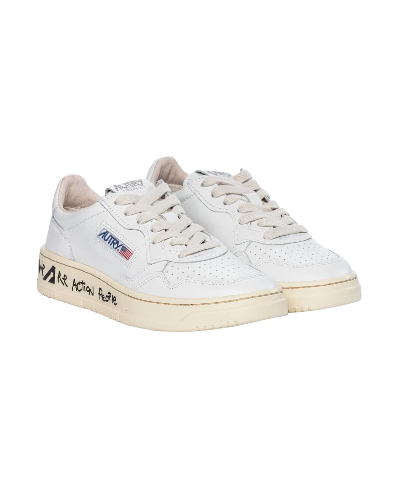 Autry Sneakers Medalist - Bianco
