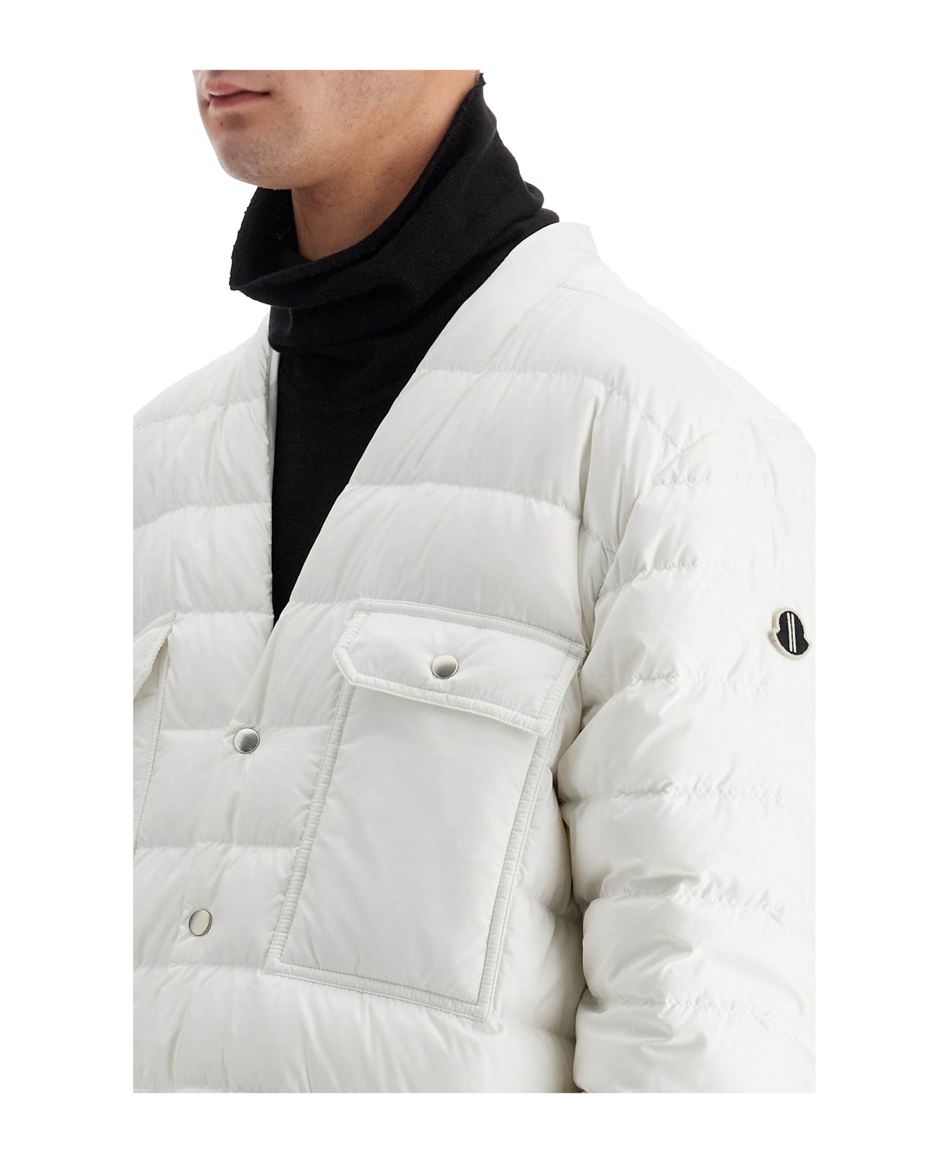 Moncler + Rick Owens Quilted Boxy - WHITE