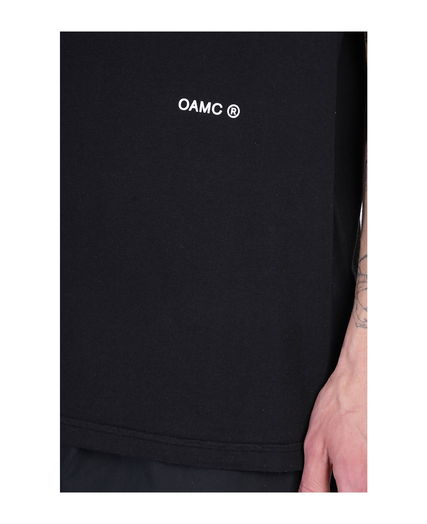 OAMC T-shirt In Black Cotton - black