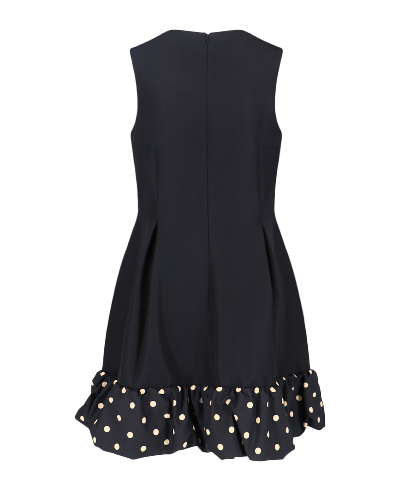 Moschino Polka Dot Midi Dress - Black  