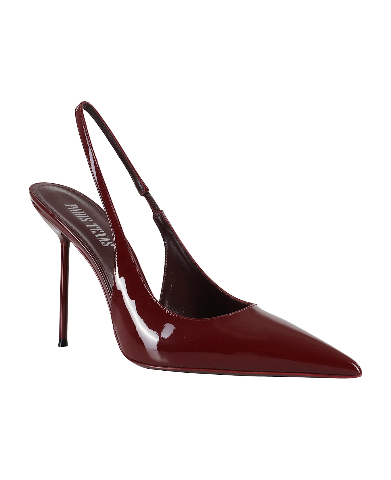 Paris Texas Lidia Slingback - Rouge Noir