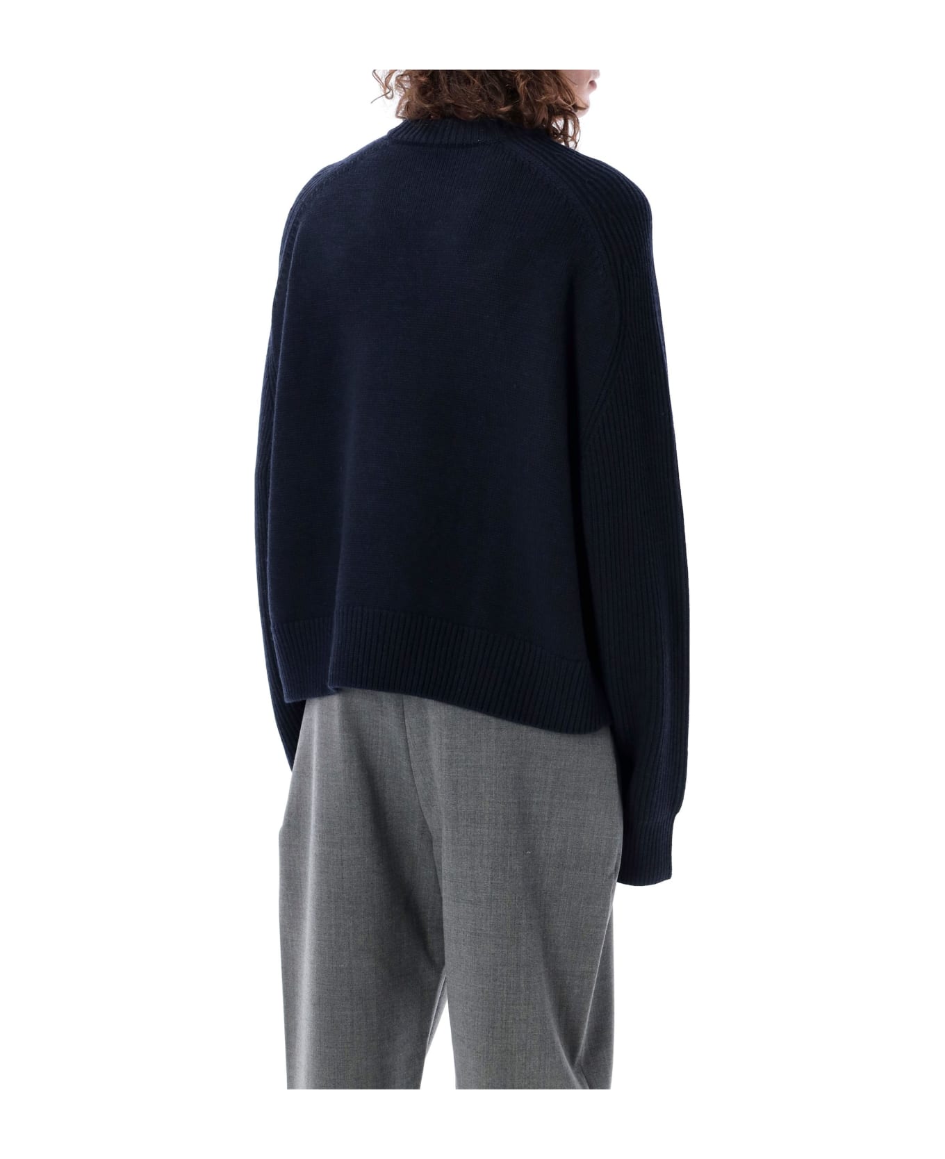 Studio Nicholson Fisherman Sweater - NAVY