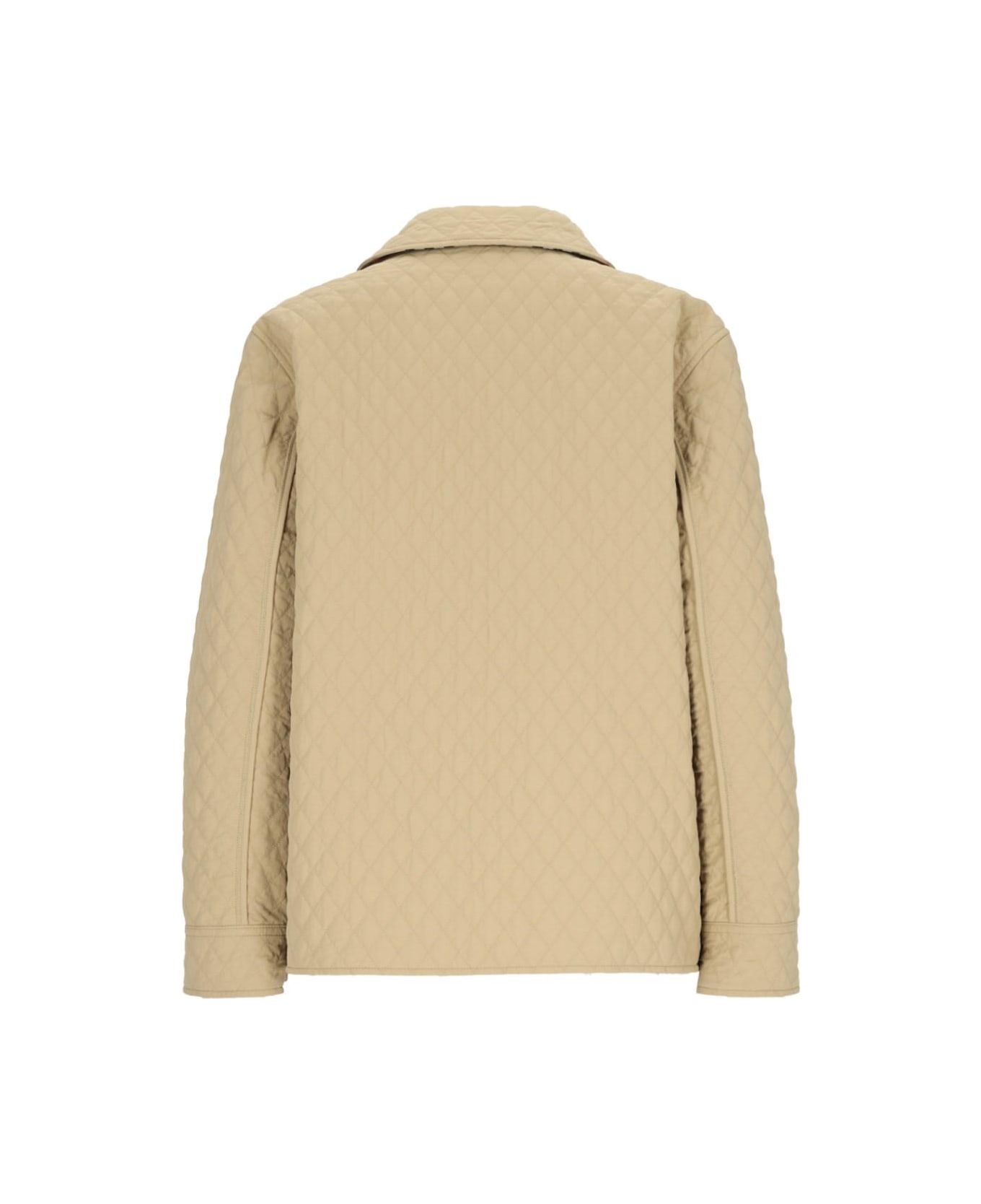 Burberry Reversible Single-breasted Jacket - Beige