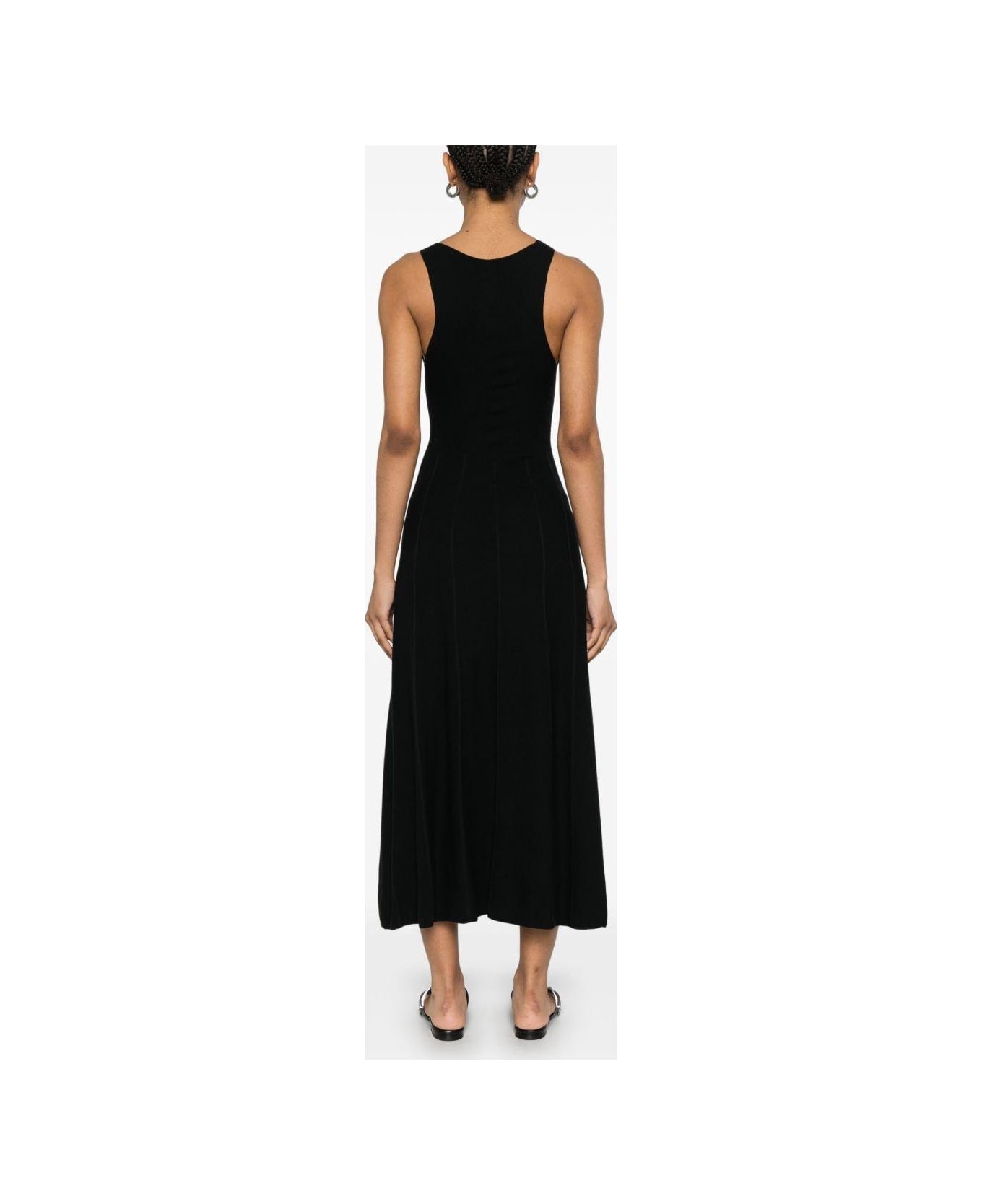 Emporio Armani Sleeveless Dress - Black