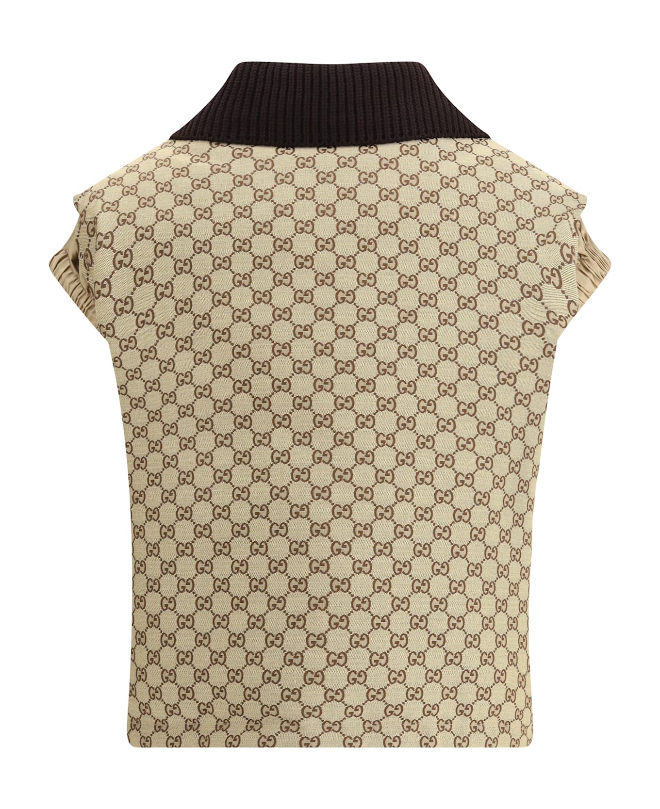 Gucci Bomber Gilet With Single Front Pocket