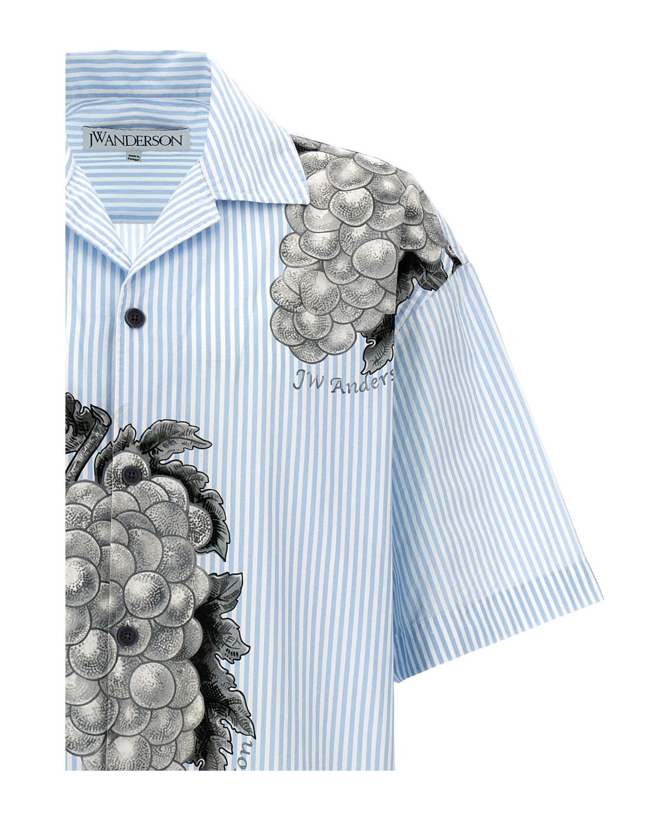 J.W. Anderson 'grape' Shirt - Light Blue シャツ