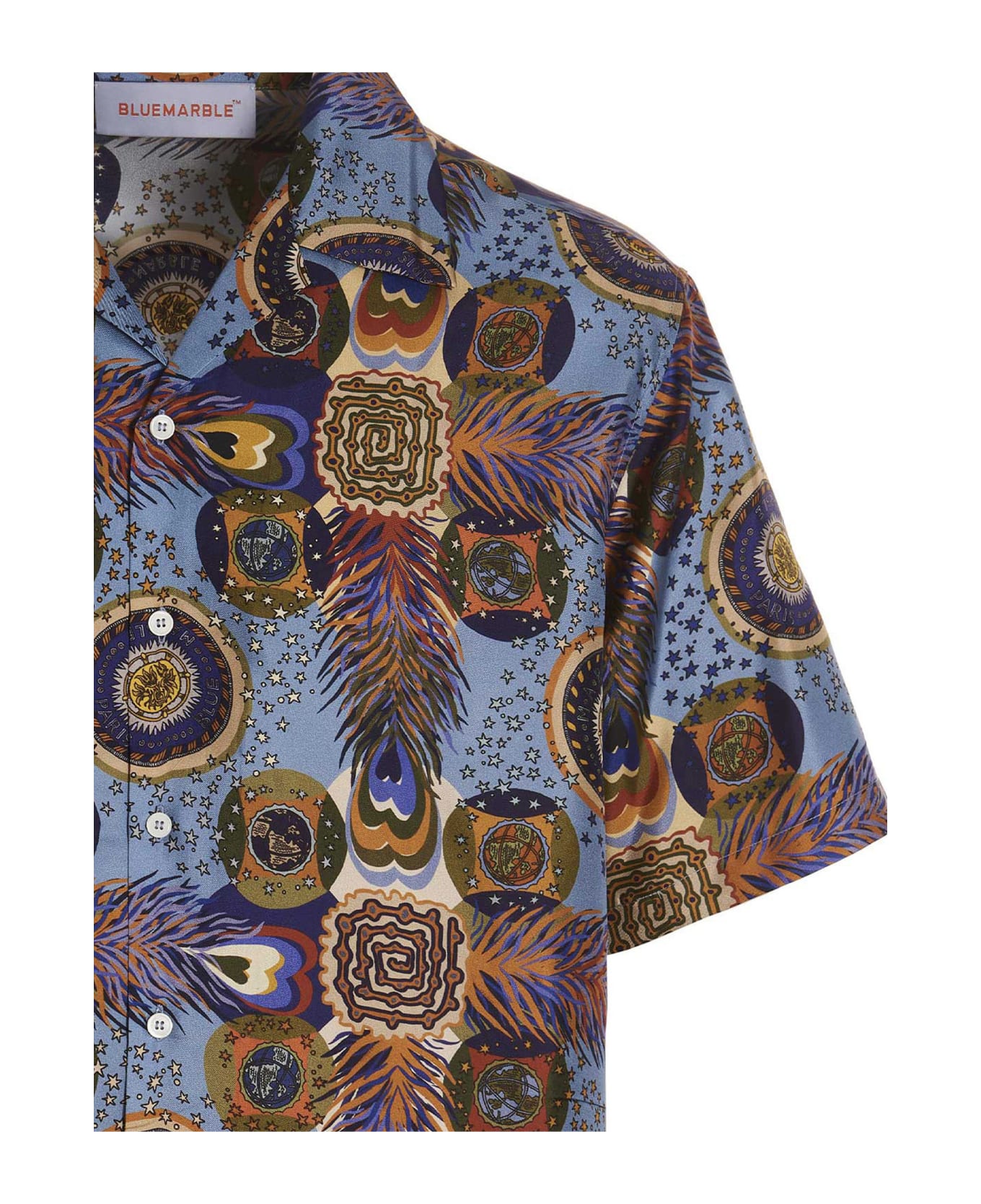 Bluemarble All-over Print Shirt - Multicolor