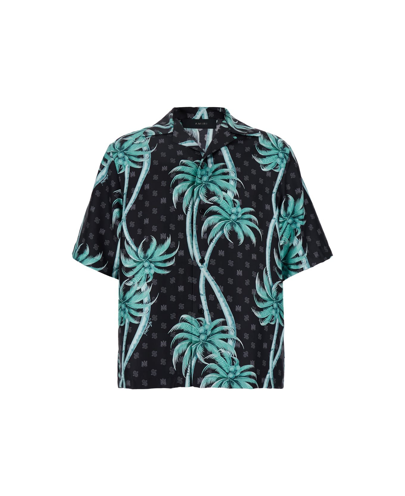 AMIRI Twisted Palms Bowling Shirt - Multicolor