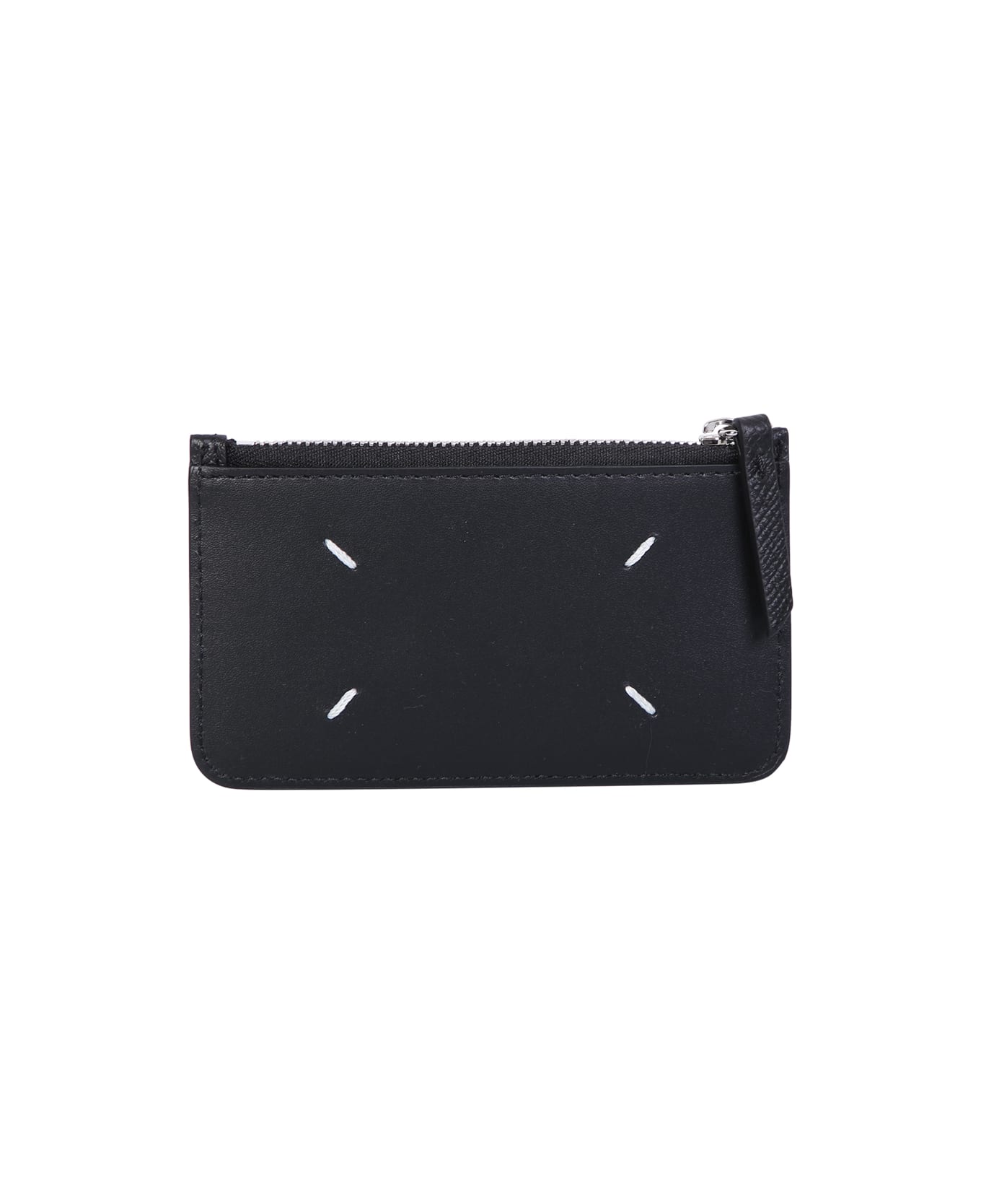 Maison Margiela Zippered Card Holder - Black