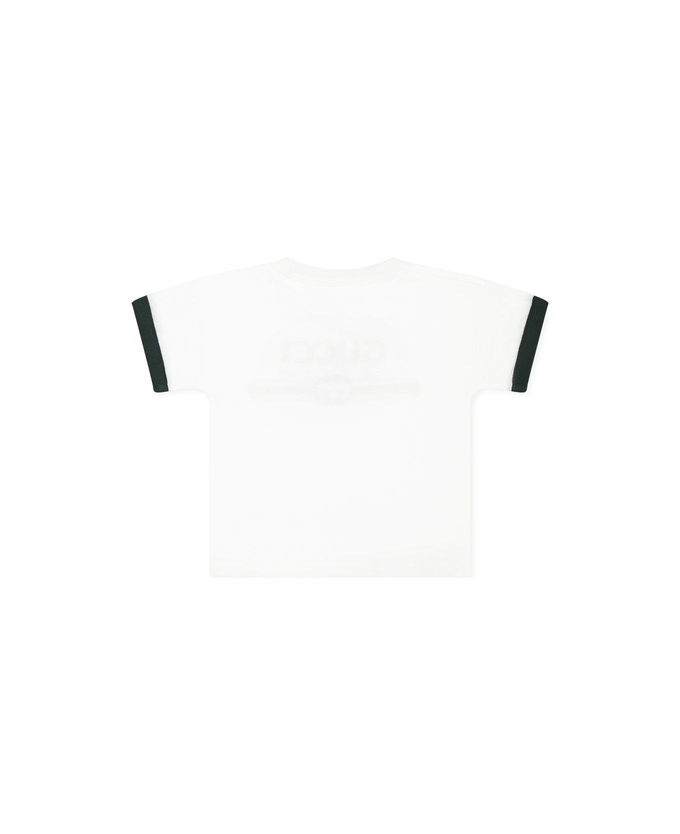 Gucci White T-shirt For Baby Boy With Logo - White