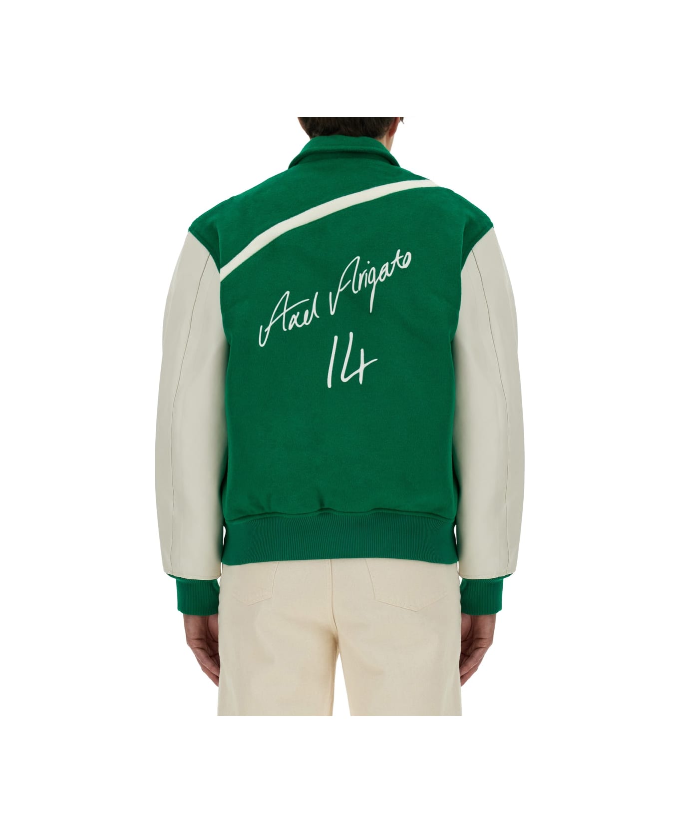 Axel Arigato Varsity Jacket - GREEN
