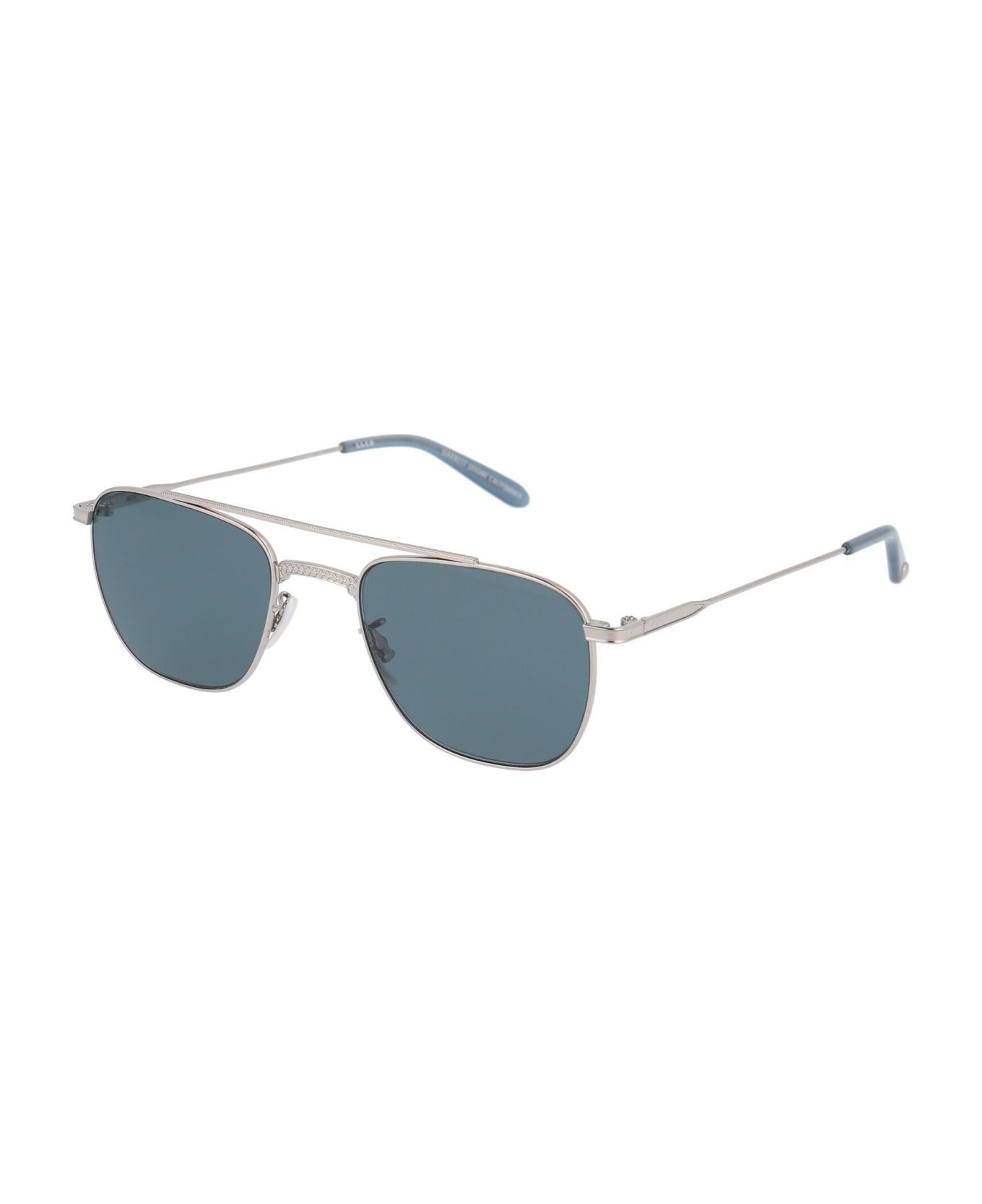 Garrett Leight Riviera Sunglasses - SILVER STEEL サングラス