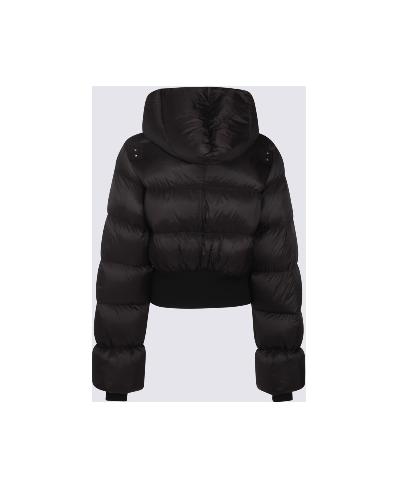 Rick Owens Black Down Jacket - Black