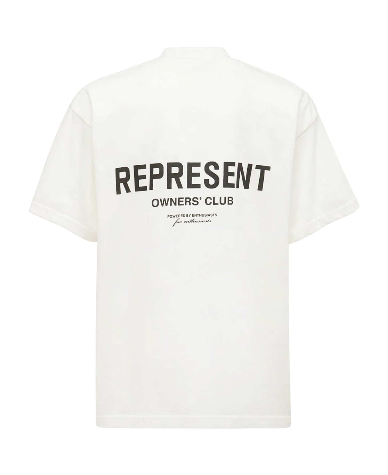 REPRESENT T-shirt - FLAT WHITE
