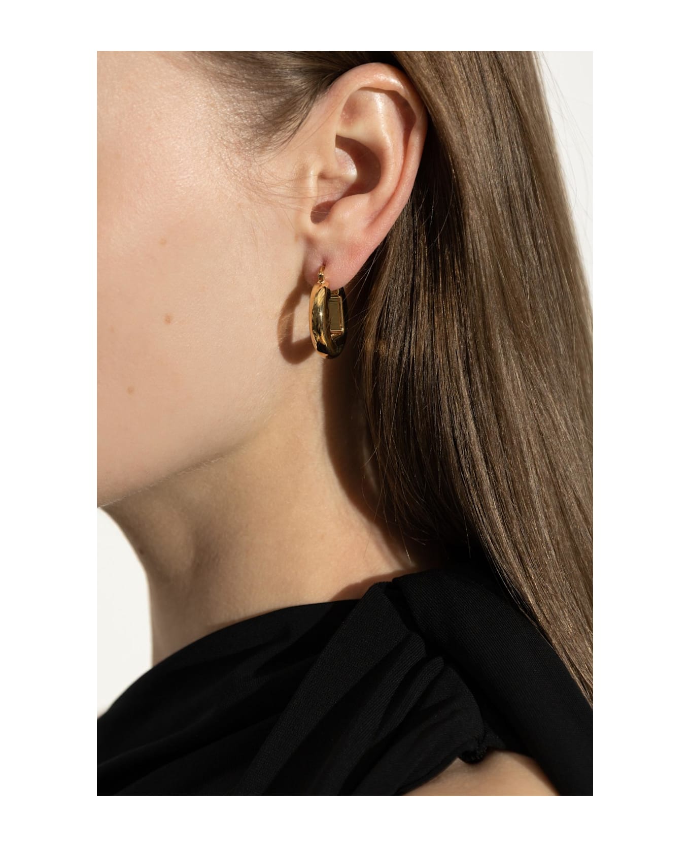 Jacquemus Earrings `rond Carré` - GOLD