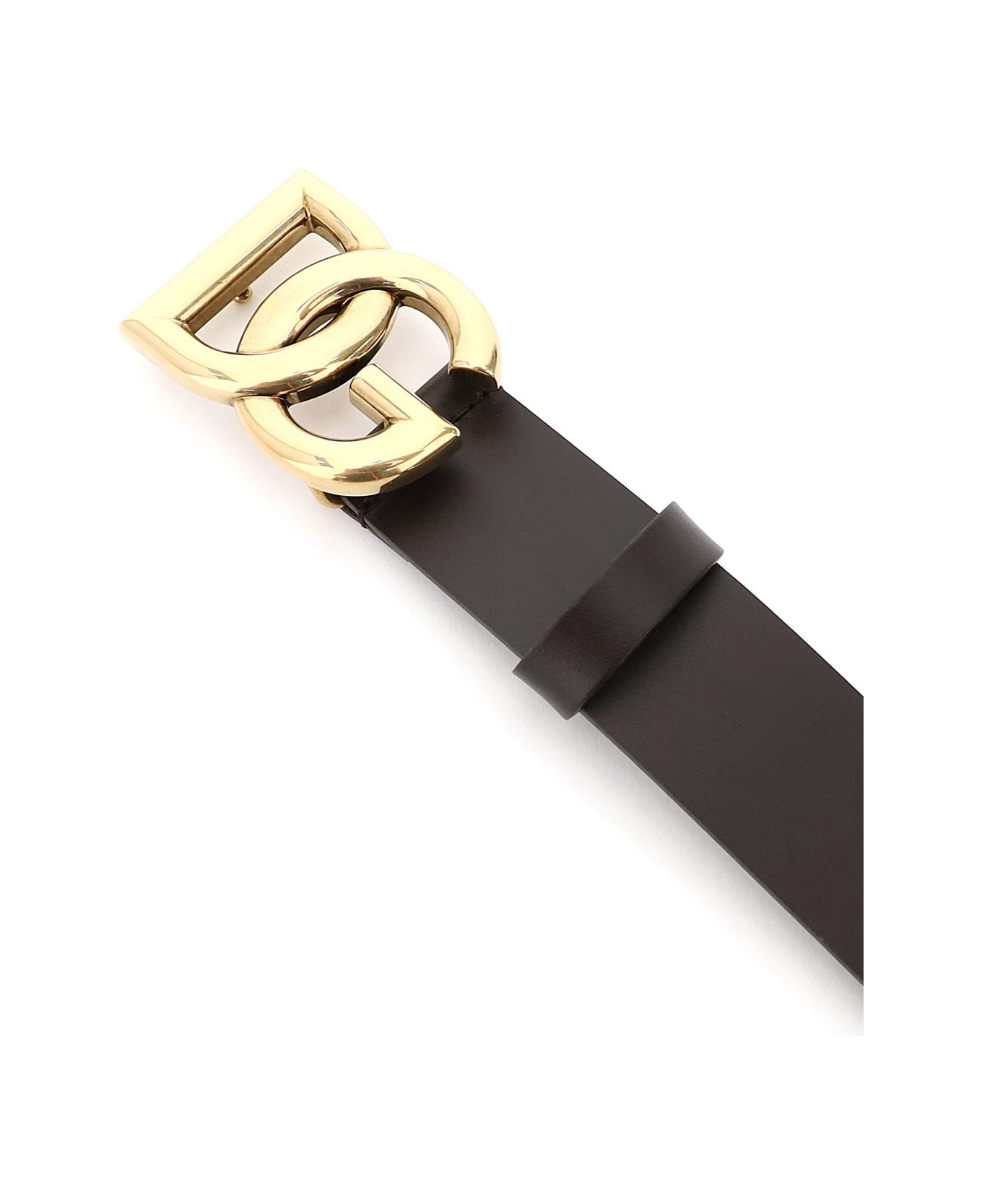 Dolce & Gabbana Leather Belt - Brown