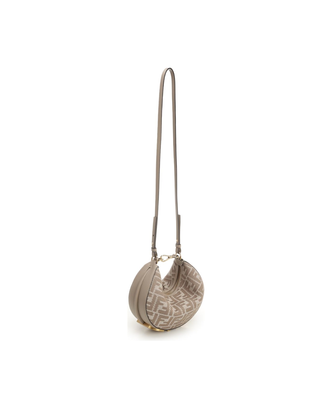 【FENDI】FENDIGRAPHY MINI HOBO BAG FENDI Fendigraphy Mini Leather Hobo Bag