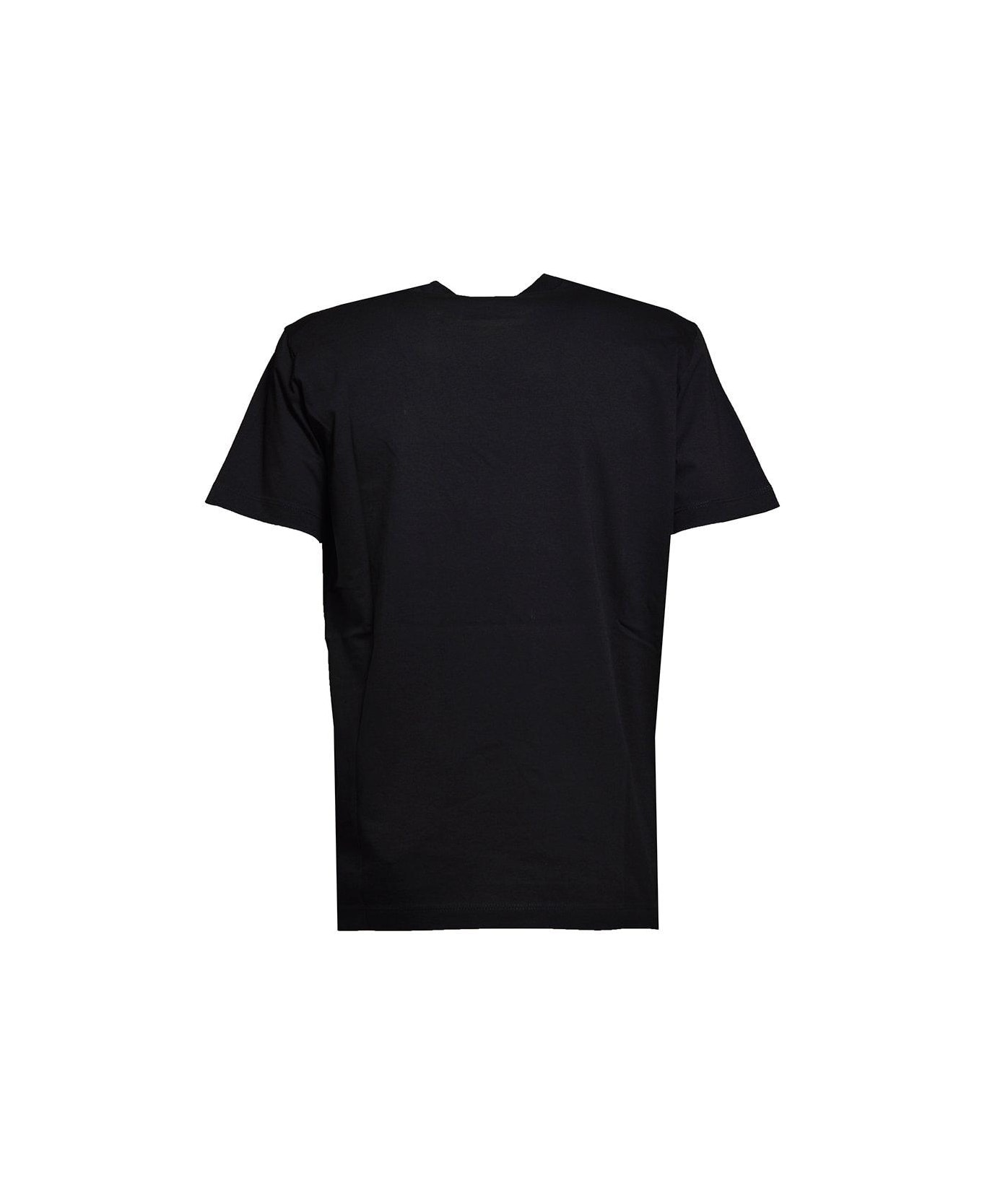 Dsquared2 D2 Logo Patch Crewneck T-shirt - Nero