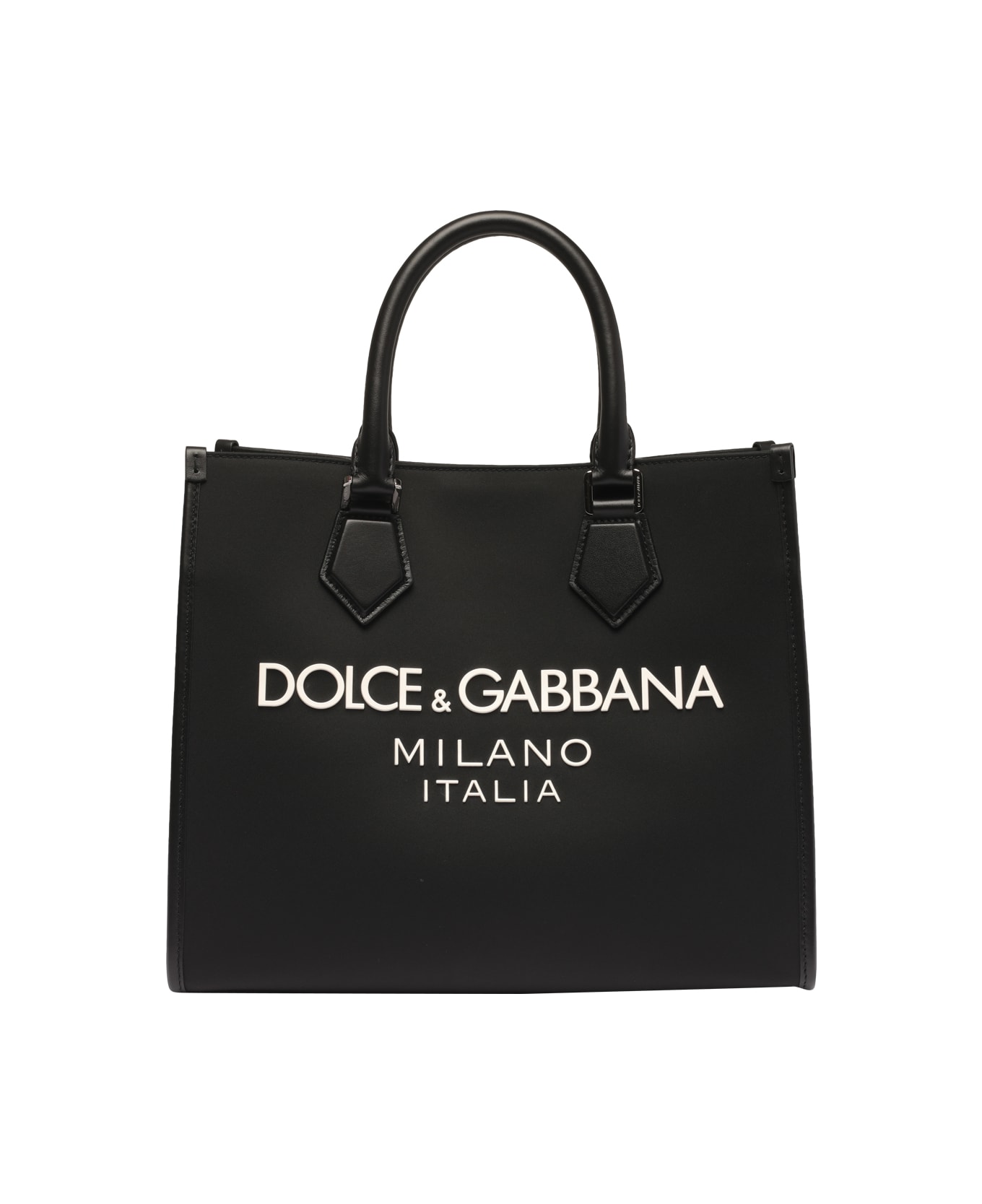 Dolce & Gabbana Logo Tote Bag - Black