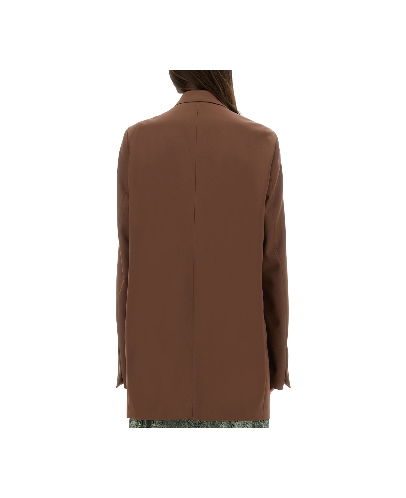 Dries Van Noten Wool Blazer - BROWN