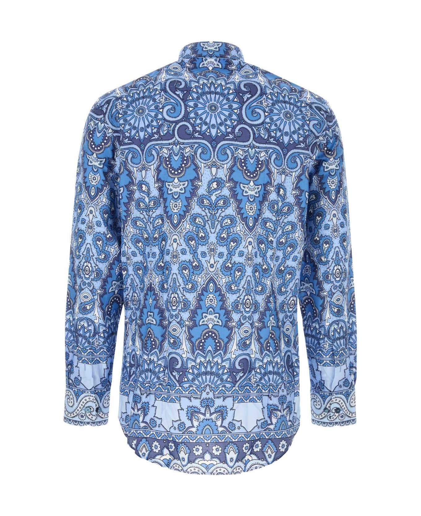 Etro Printed Cotton Shirt - X0880
