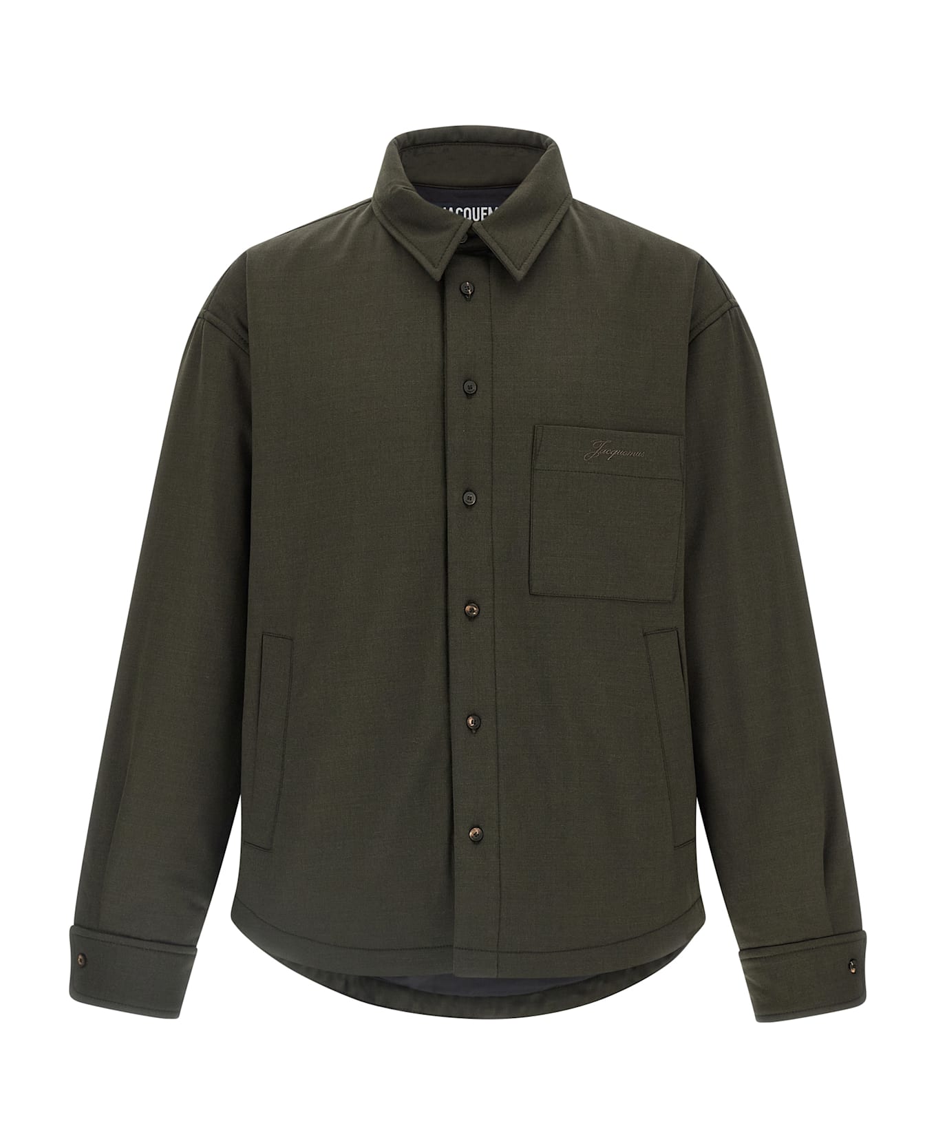 Jacquemus 
la Chemise Boulanger
 Overshirt - Green