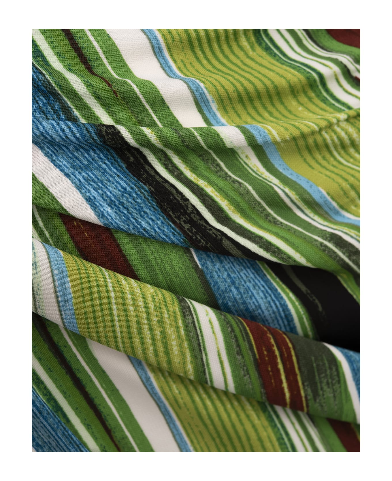Diane Von Furstenberg Archer Skirt In Reeds Green - Green