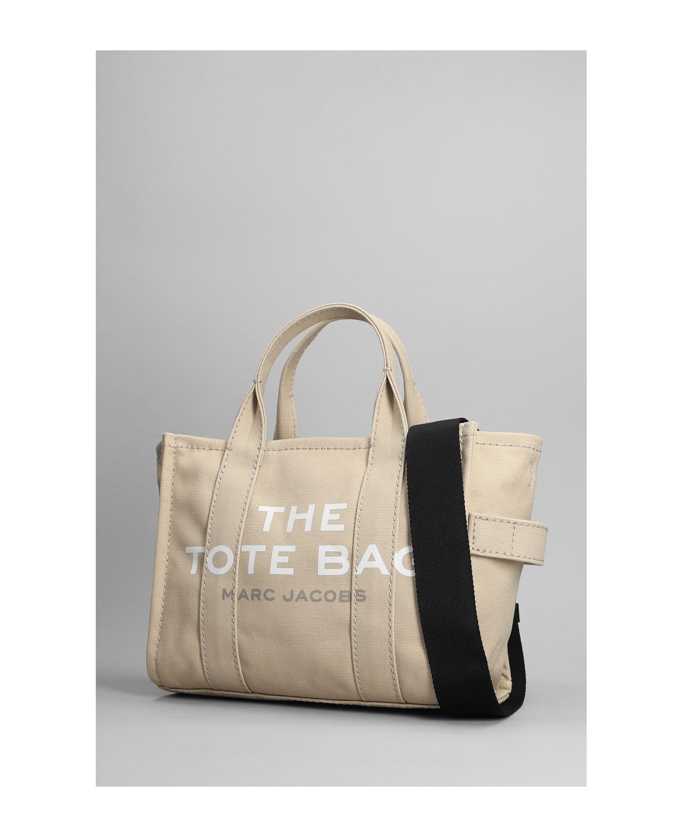 Marc Jacobs Tote In Beige Canvas - beige
